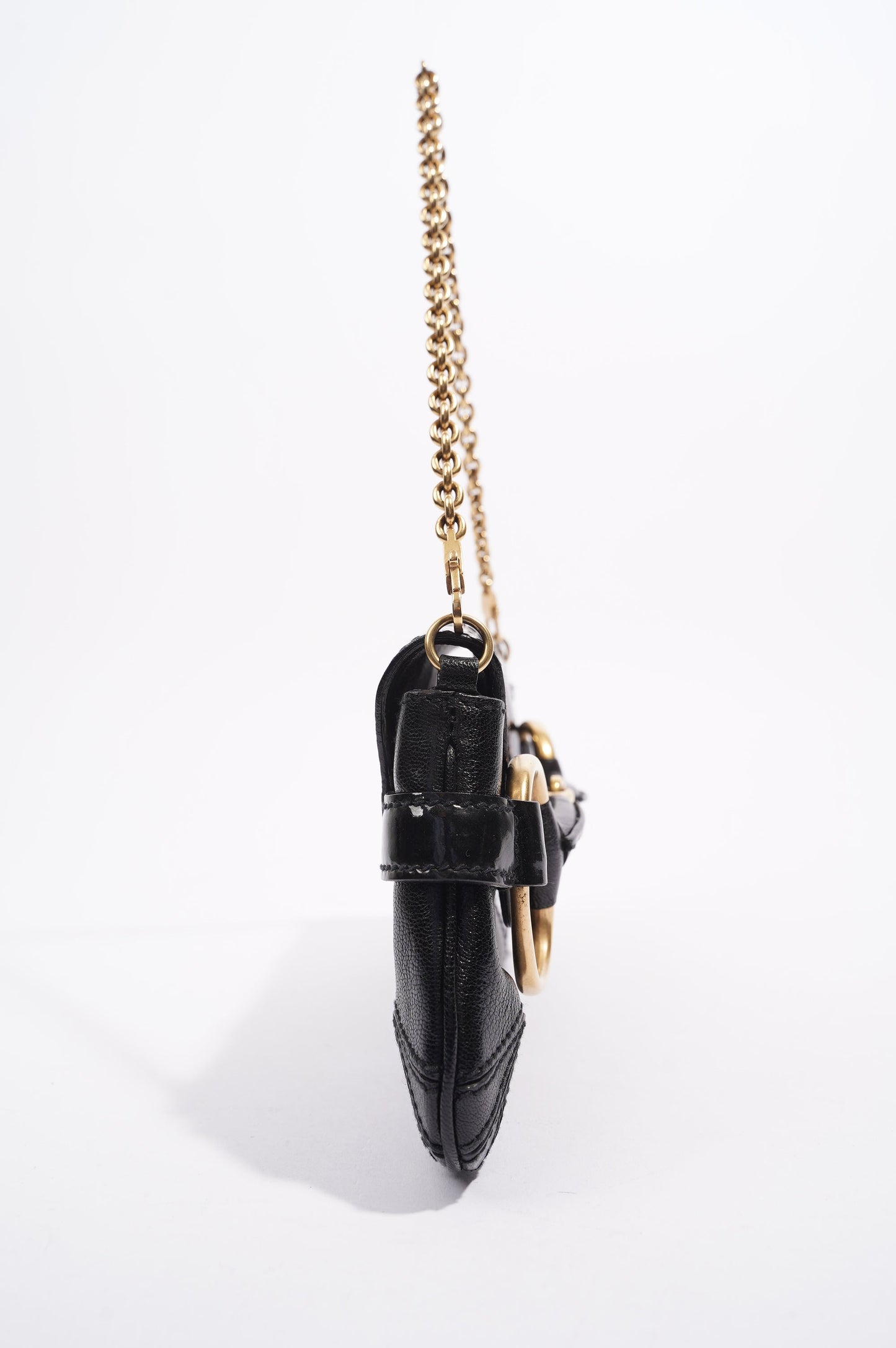 Gucci Womens Horsebit Vintage Tom Ford Bag Black