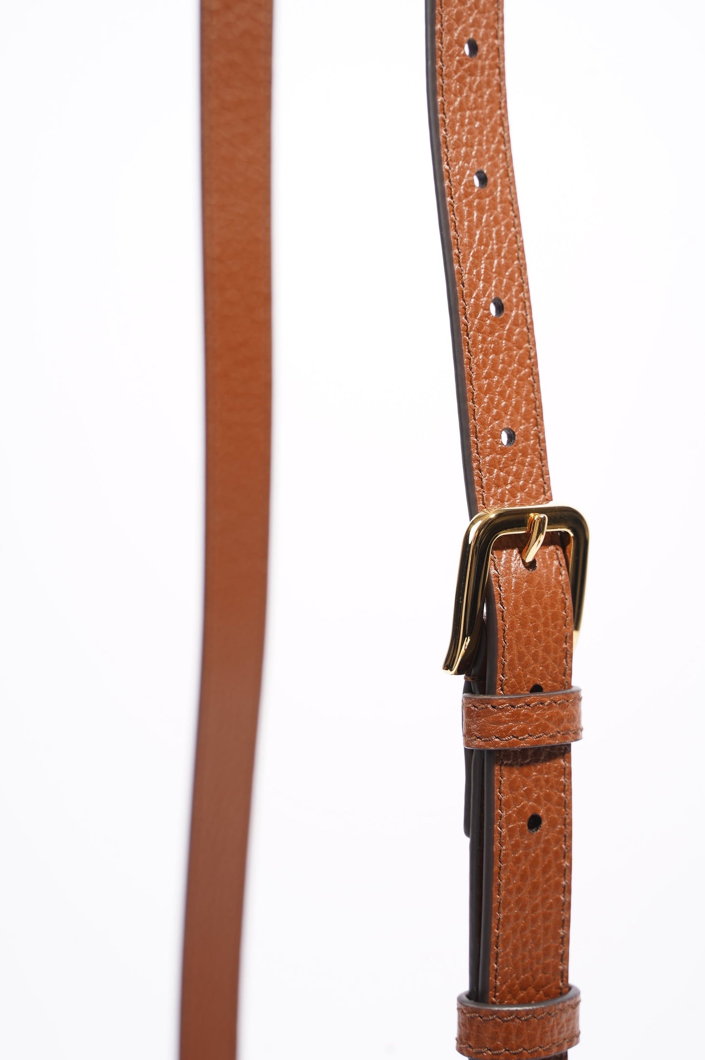 Gucci Womens Horsebit 1955 Mini Bag Demin / Brown