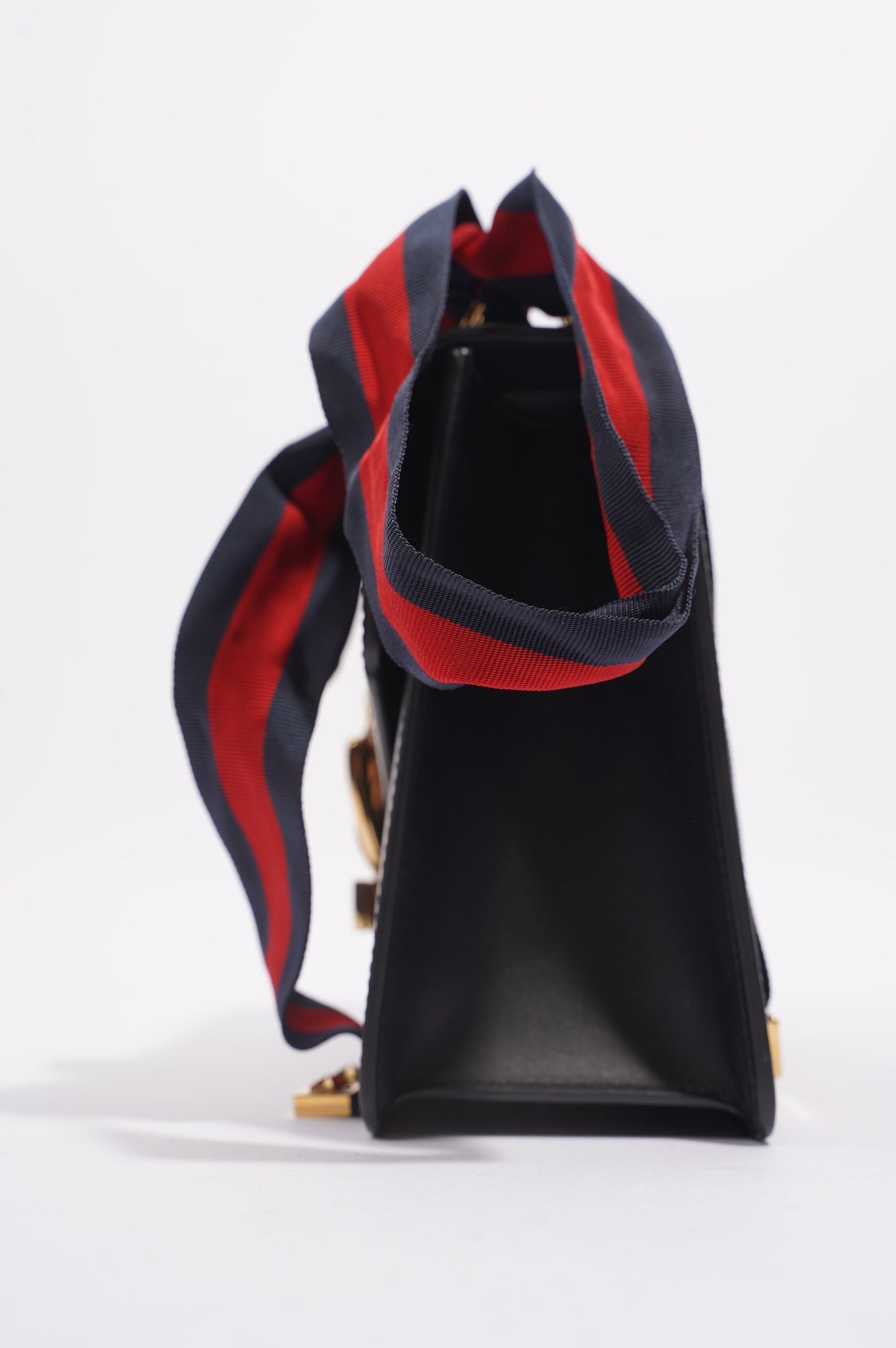 Gucci Womens Sylvie Black / Green / Red Medium