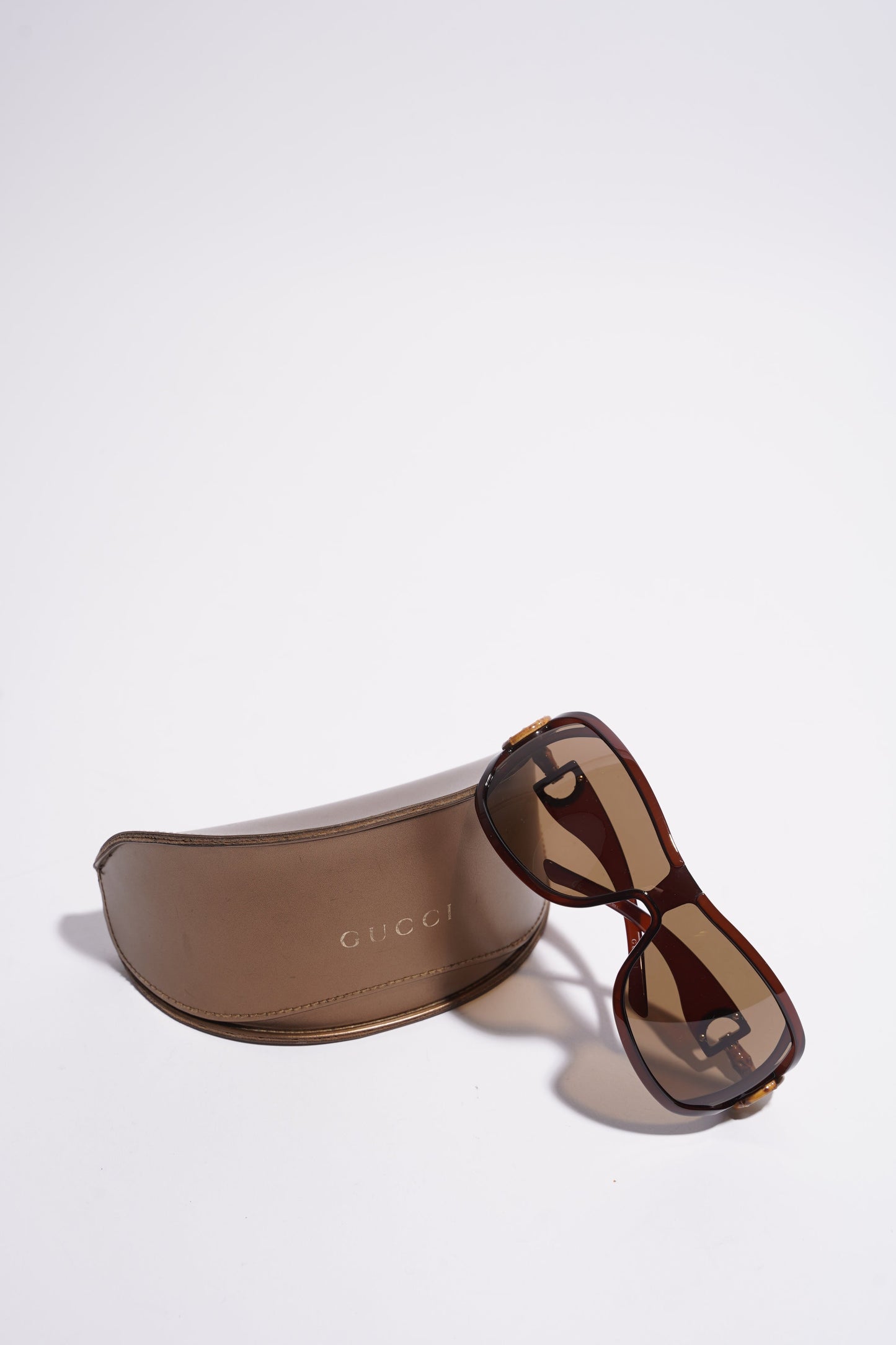 Gucci Womens GG3035S Sunglasses Brown 105
