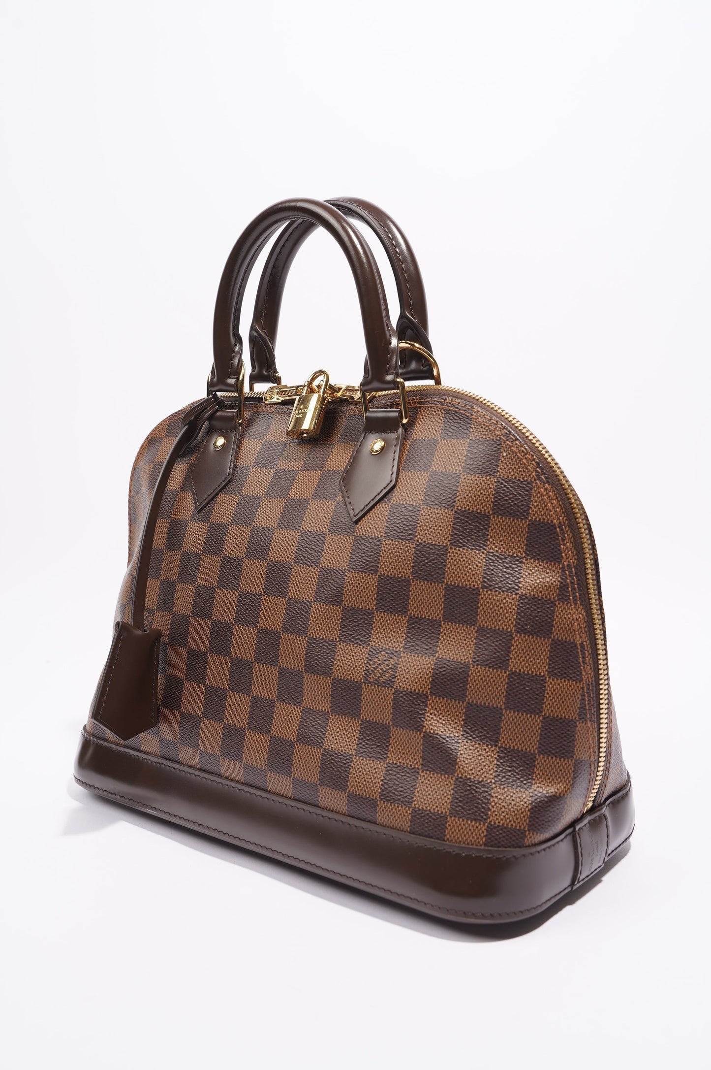 Louis Vuitton Alma Damier Ebene Canvas PM