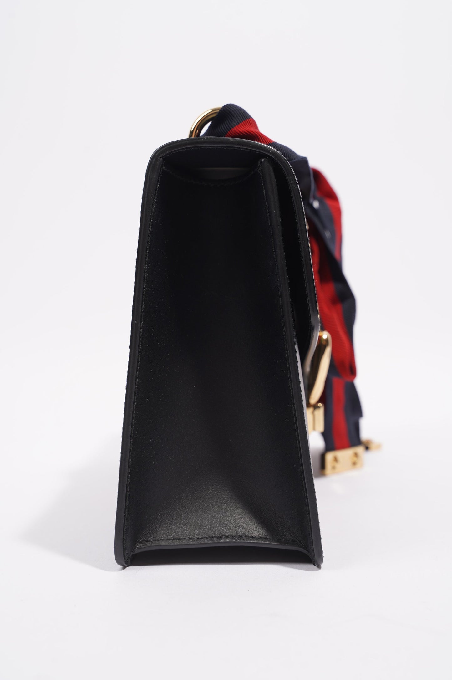 Gucci Womens Sylvie Black / Green / Red Medium
