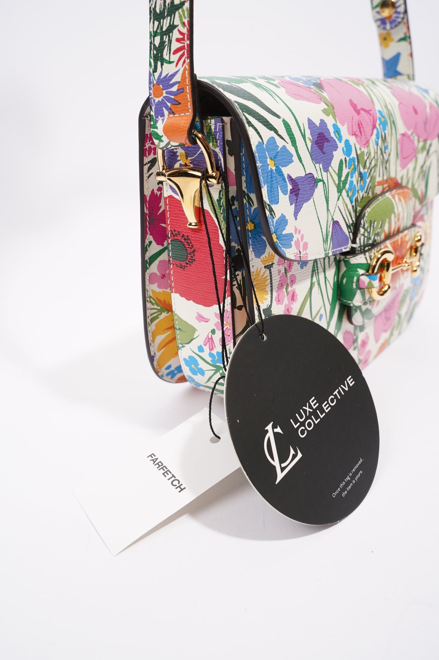 Gucci x Ken Scott Womens Horsebit Floral Multicolour