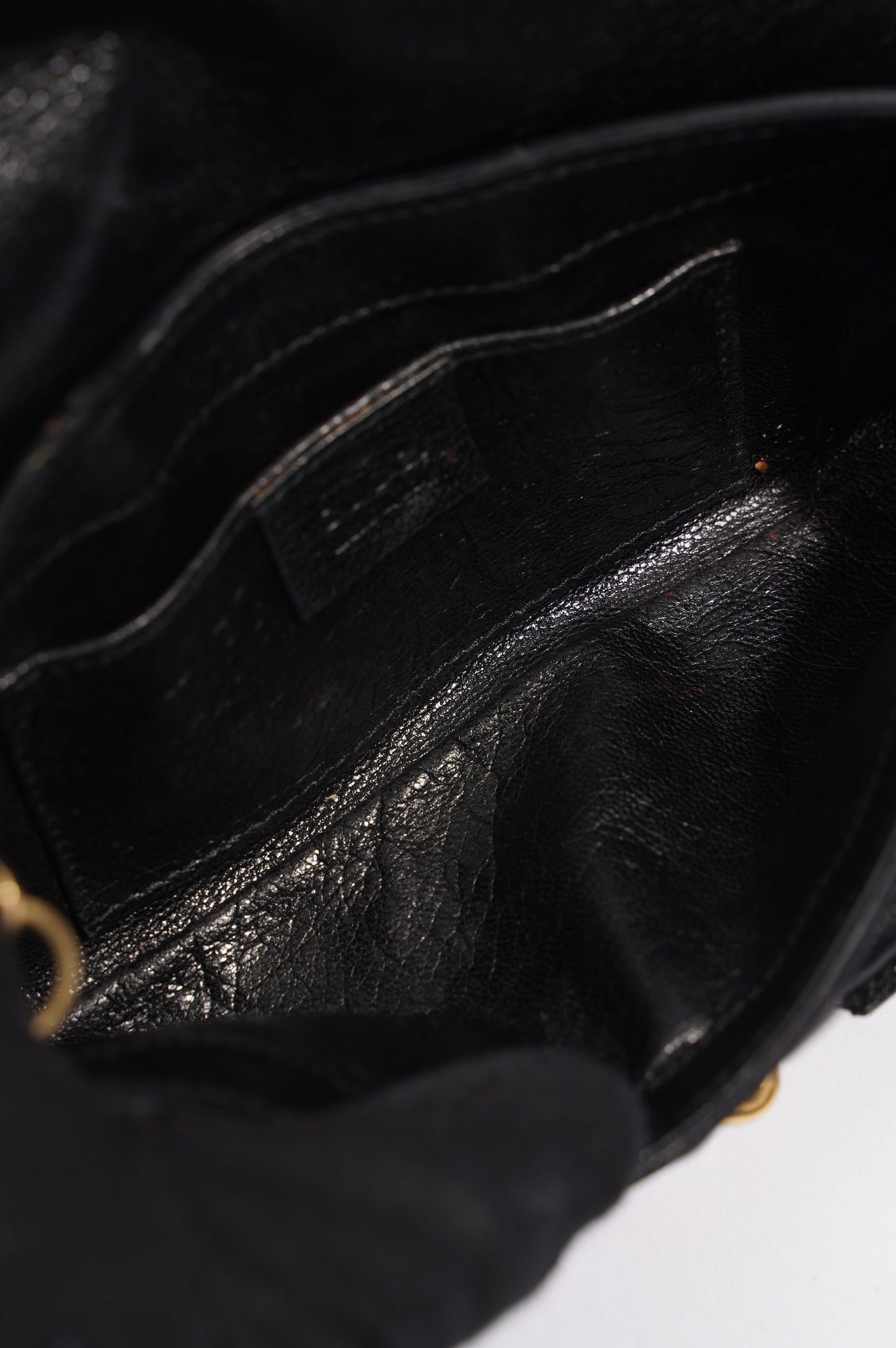 Gucci Womens Horsebit Vintage Tom Ford Bag Black