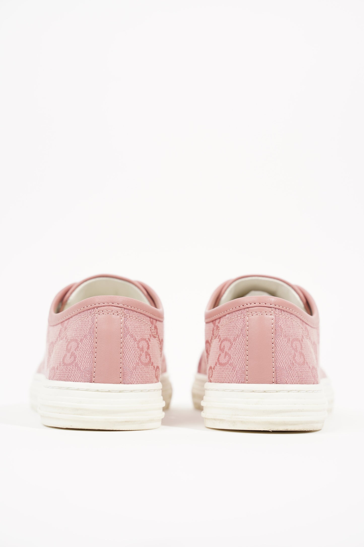 Gucci Womens GG Low Top Sneaker Pink EU 34.5 / UK 1.5