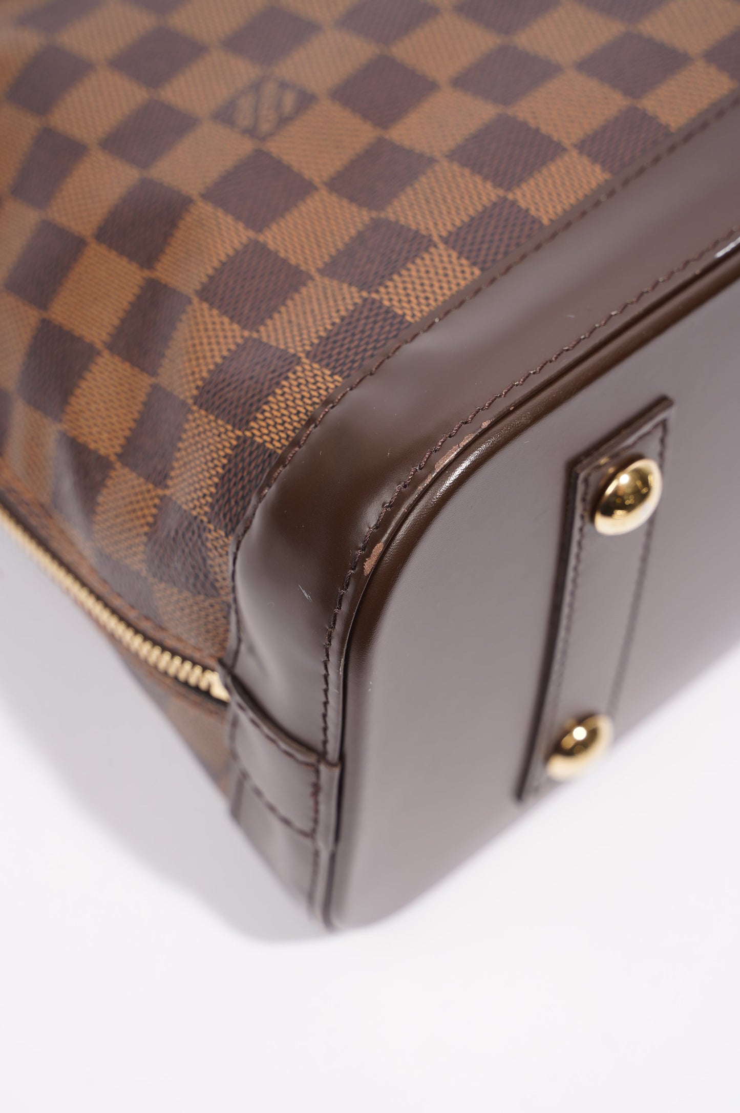 Louis Vuitton Alma Damier Ebene Canvas PM