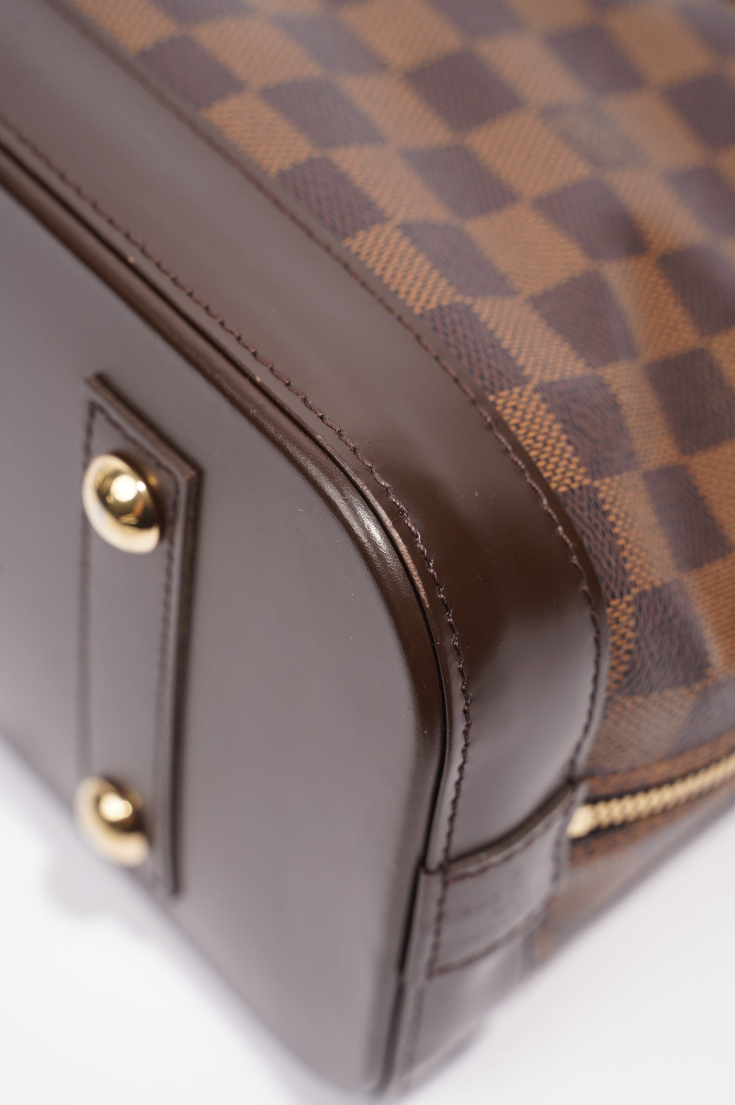 Louis Vuitton Alma Damier Ebene Canvas PM
