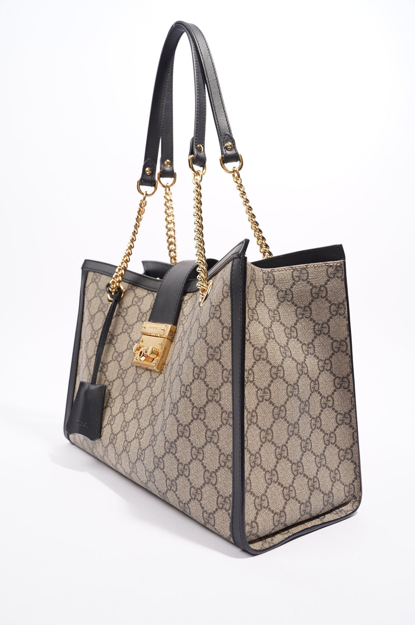 Gucci Womens Padlock Bag Supreme Medium