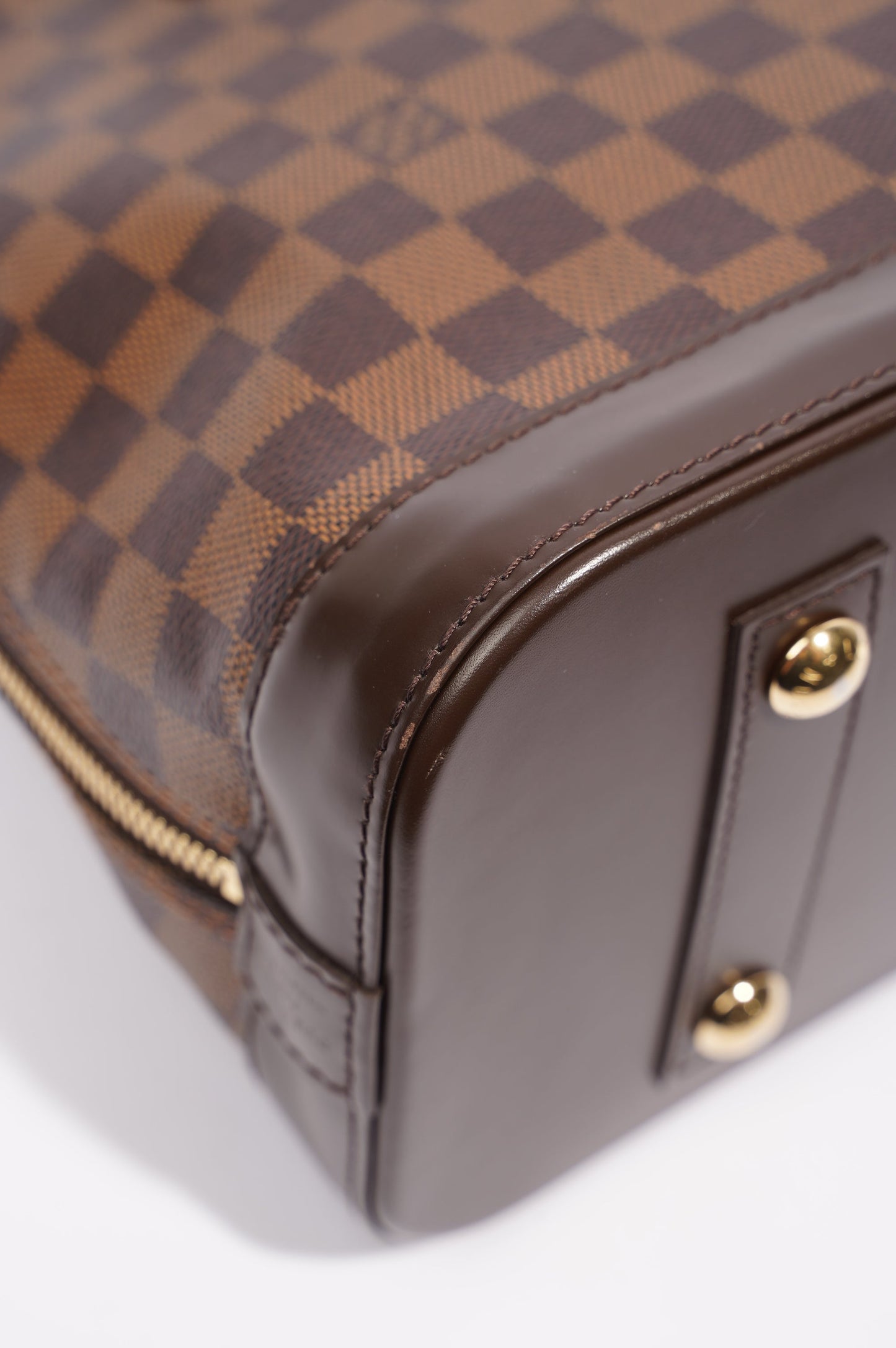 Louis Vuitton Alma Damier Ebene Canvas PM