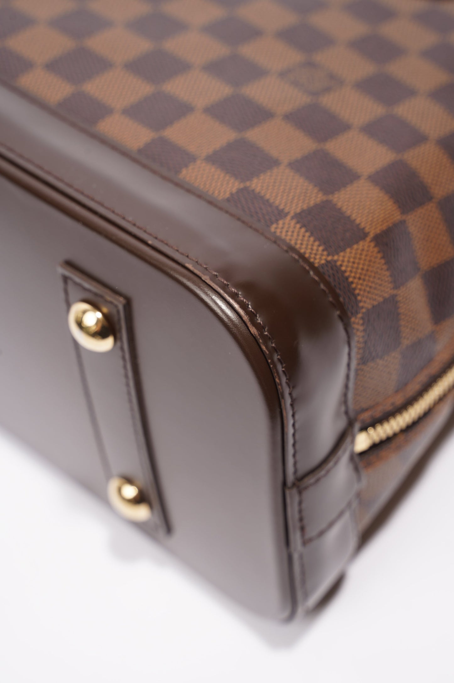 Louis Vuitton Alma Damier Ebene Canvas PM
