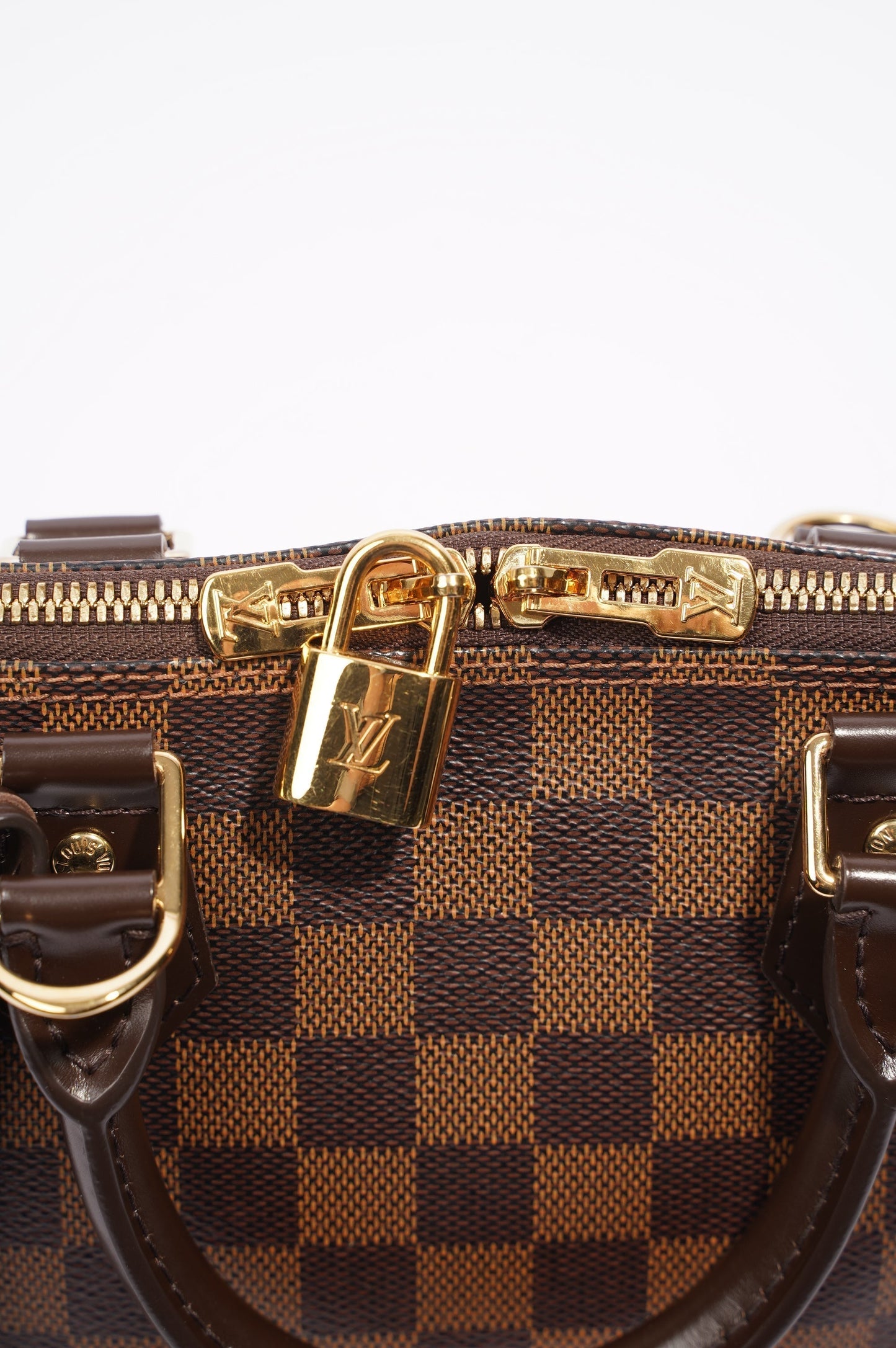 Louis Vuitton Alma Damier Ebene Canvas PM