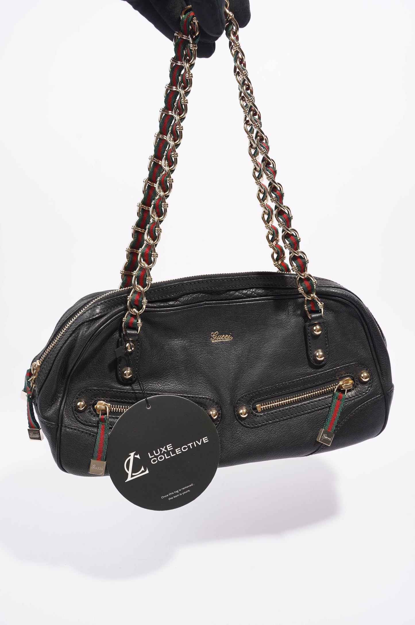 Gucci Womens Vintage Capri Black