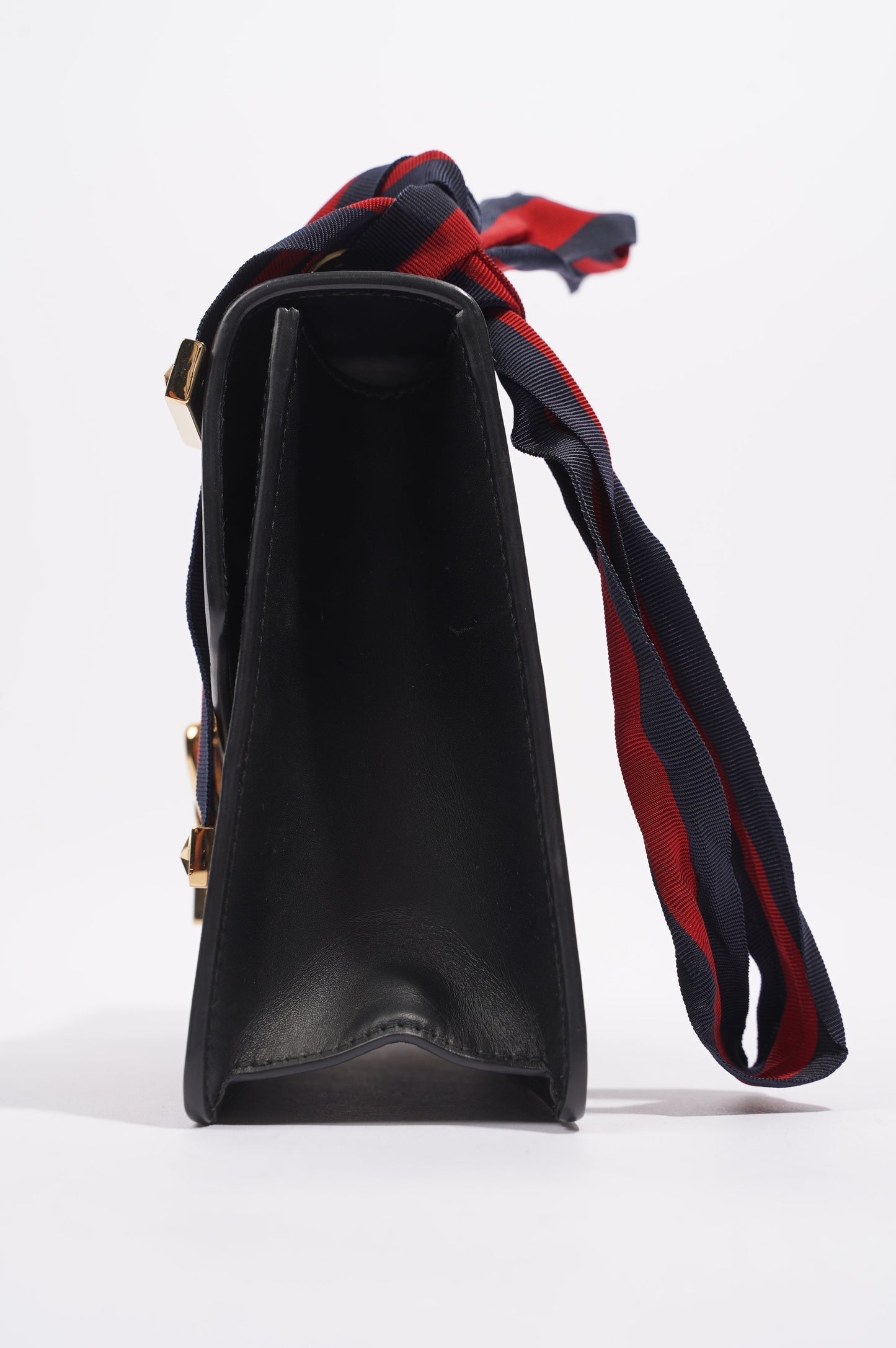 Gucci Womens Sylvie Black / Green / Red Medium