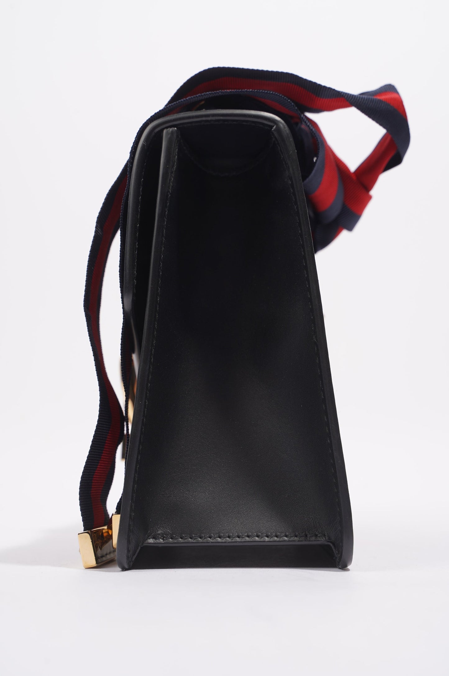 Gucci Womens Sylvie Black / Green / Red Medium