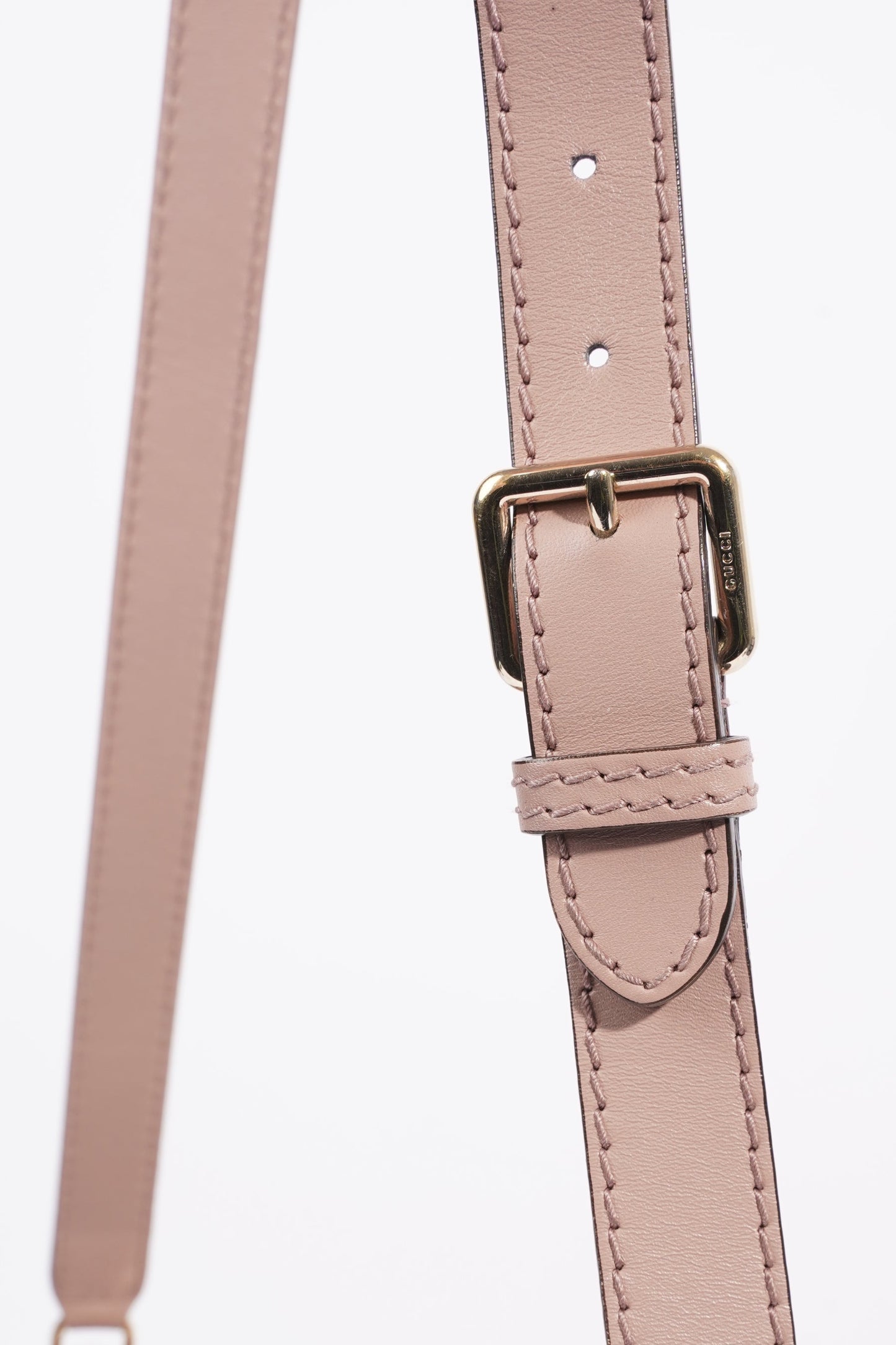 Gucci Womens Boston Bag Supreme / Pink Canvas Medium