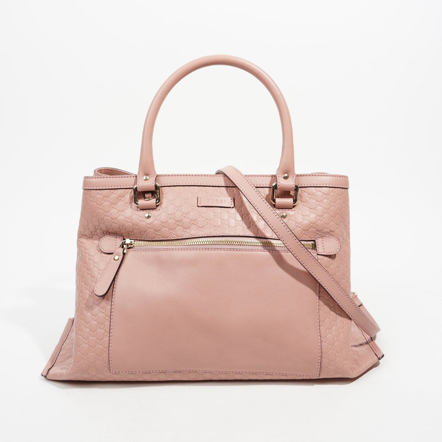 Gucci Womens Microguccissima Tote Bag Medium