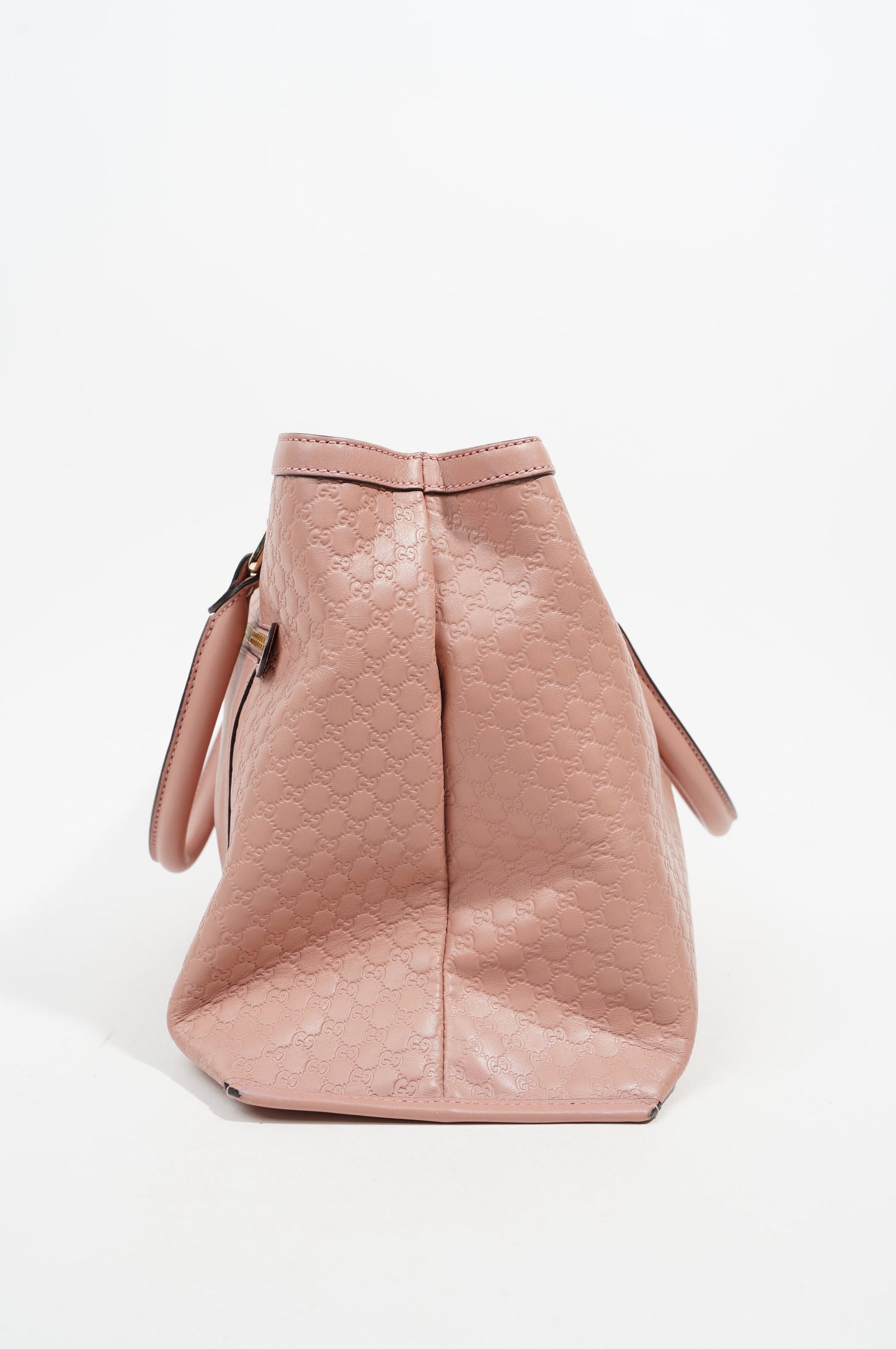 Gucci Womens Microguccissima Tote Bag Medium