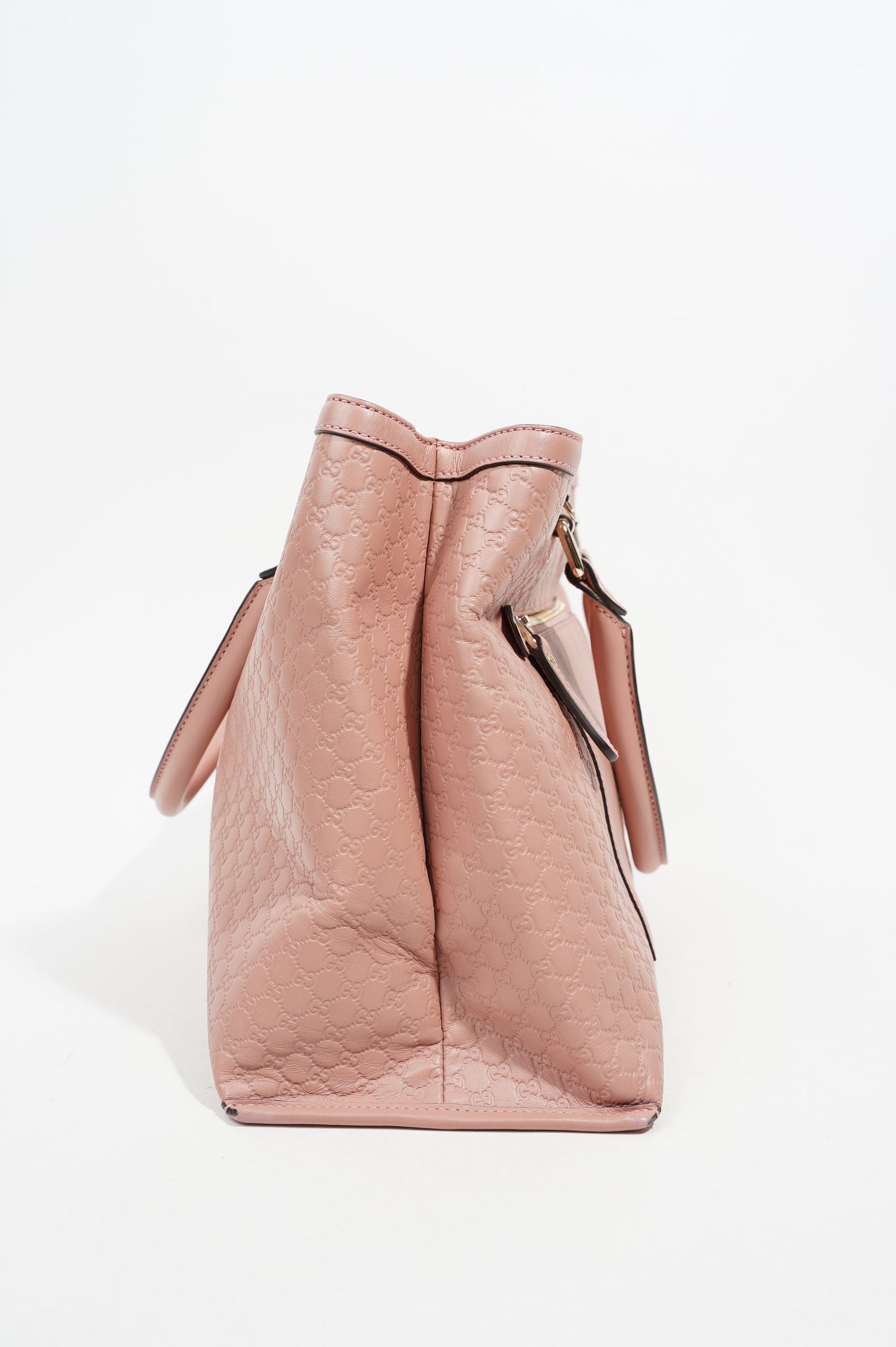 Gucci Womens Microguccissima Tote Bag Medium