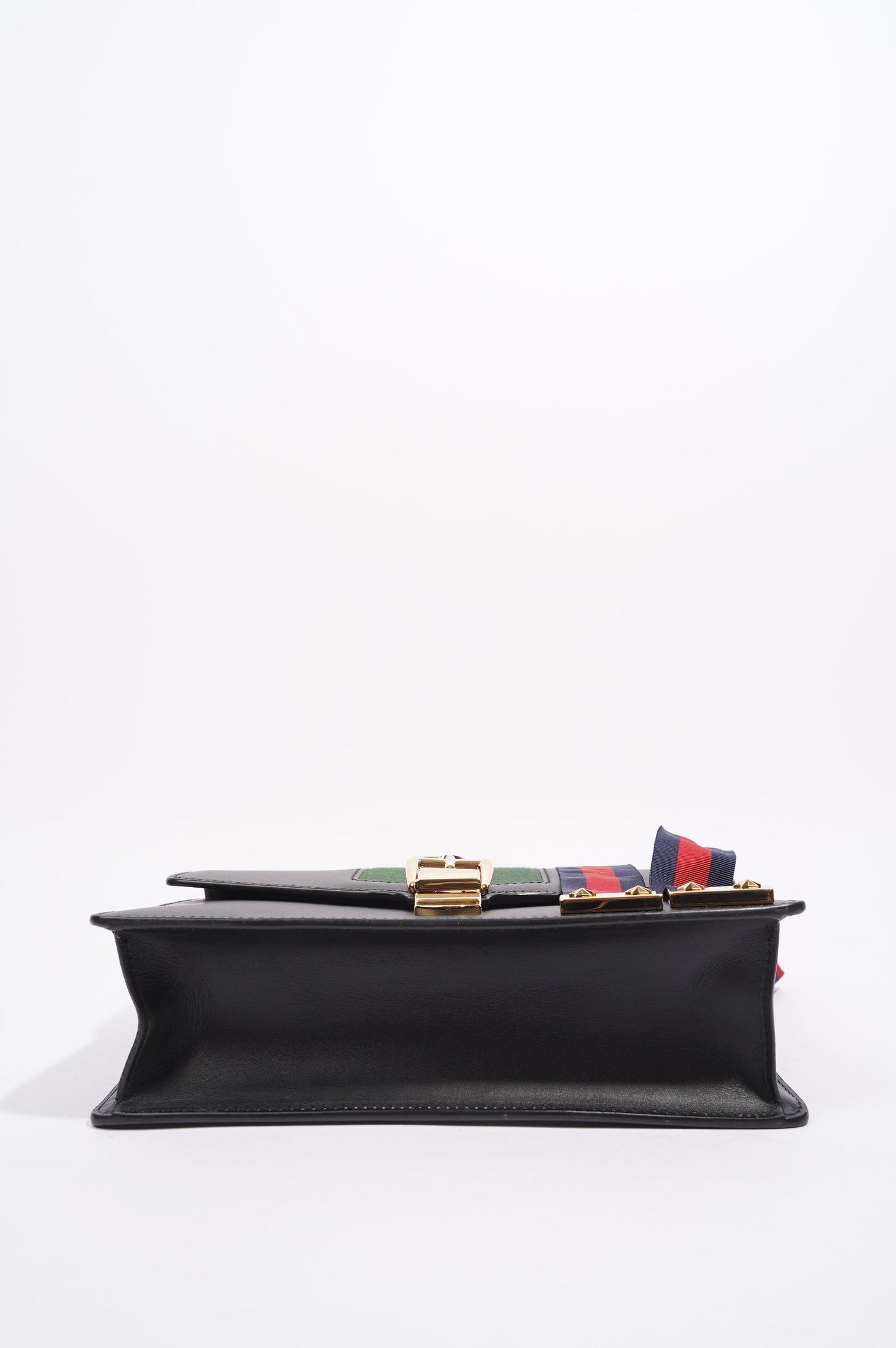Gucci Womens Sylvie Black / Green / Red Medium