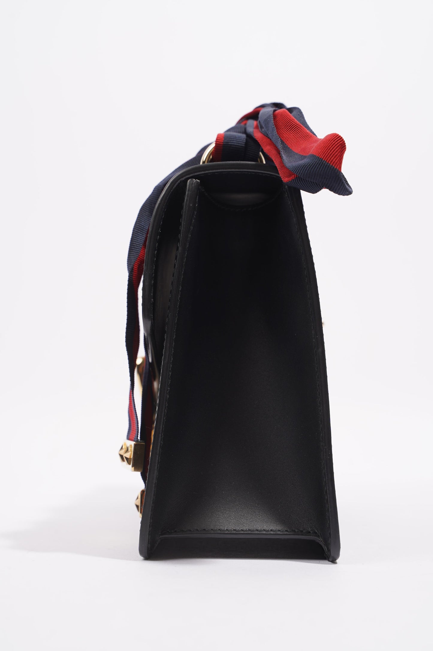 Gucci Womens Sylvie Black / Green / Red Medium
