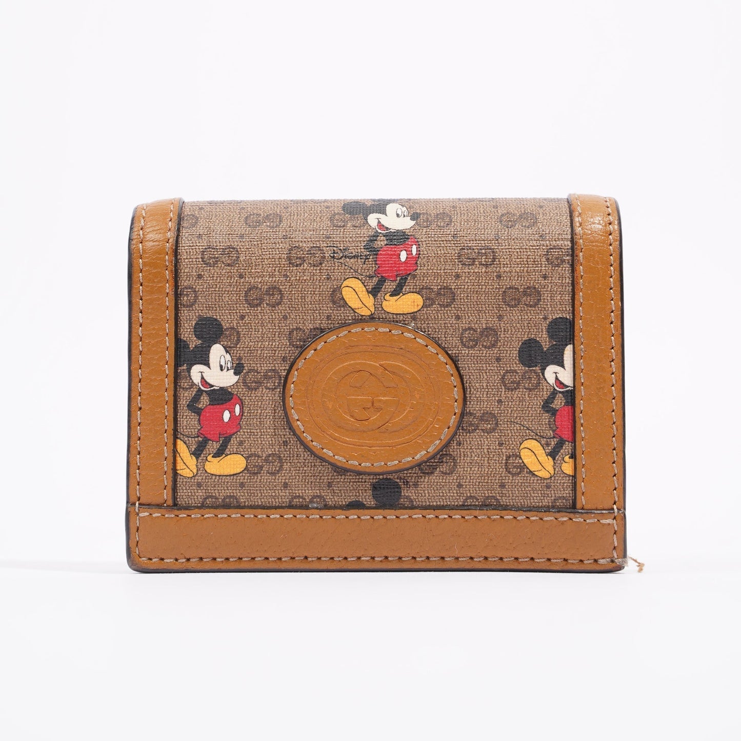 Gucci Womens Disney Wallet Brown