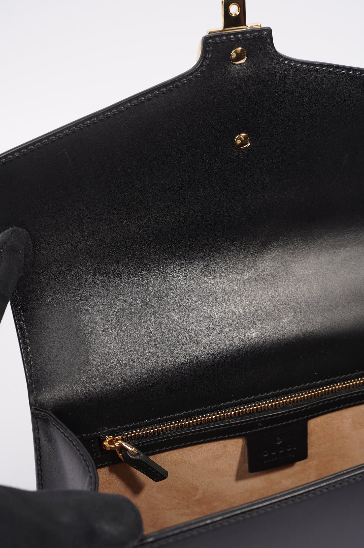 Gucci Womens Sylvie Black / Green / Red Medium
