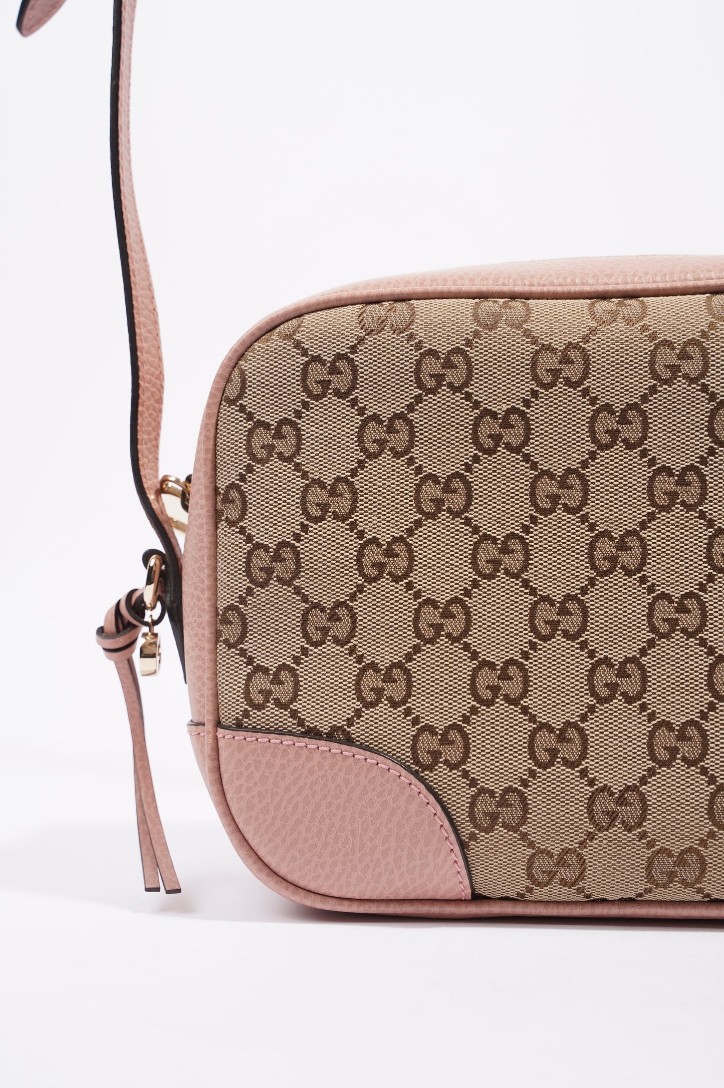 Gucci Womens Bree Supreme Pink Mini