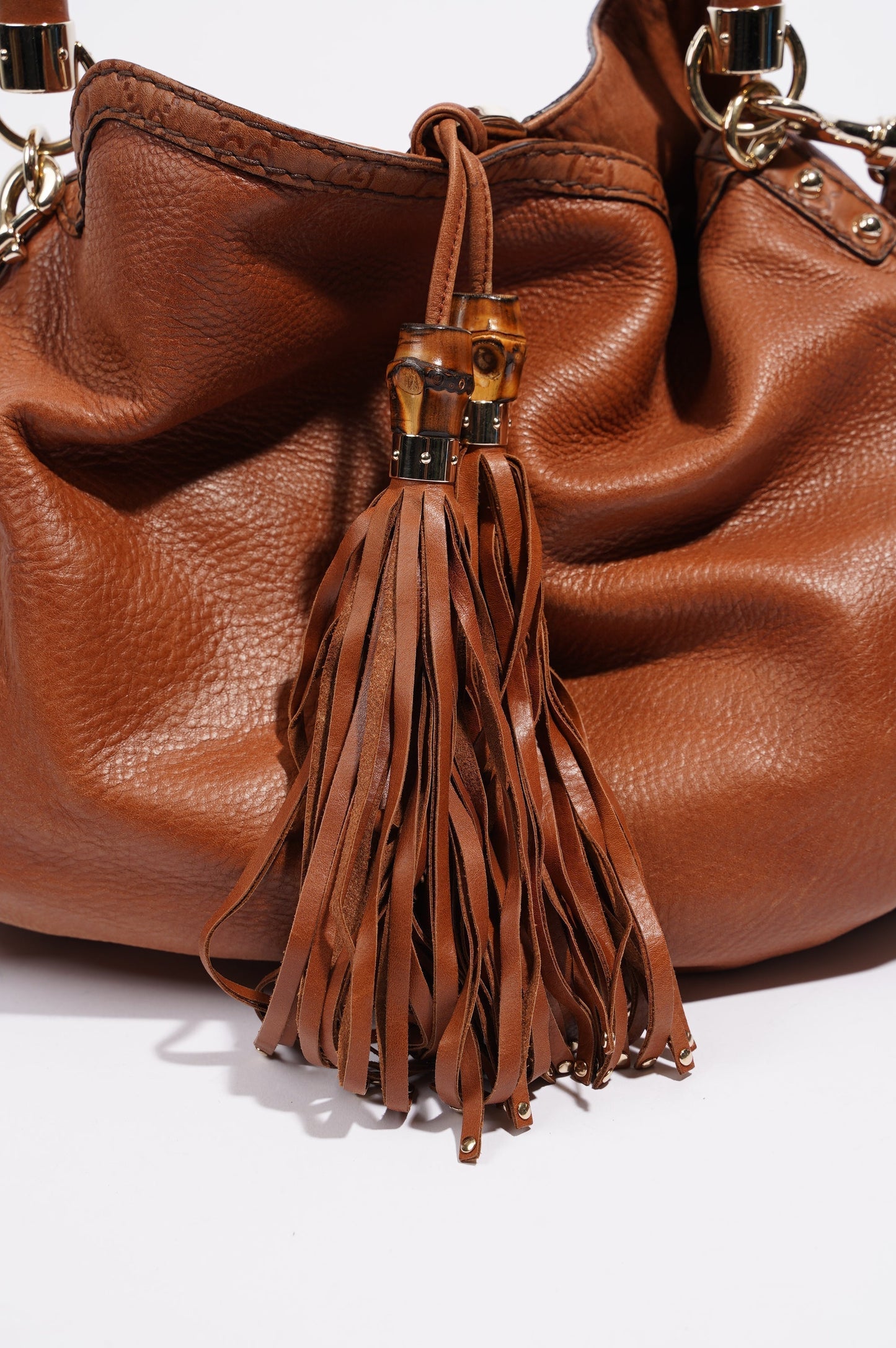 Gucci Womens Indy Hobo Oak