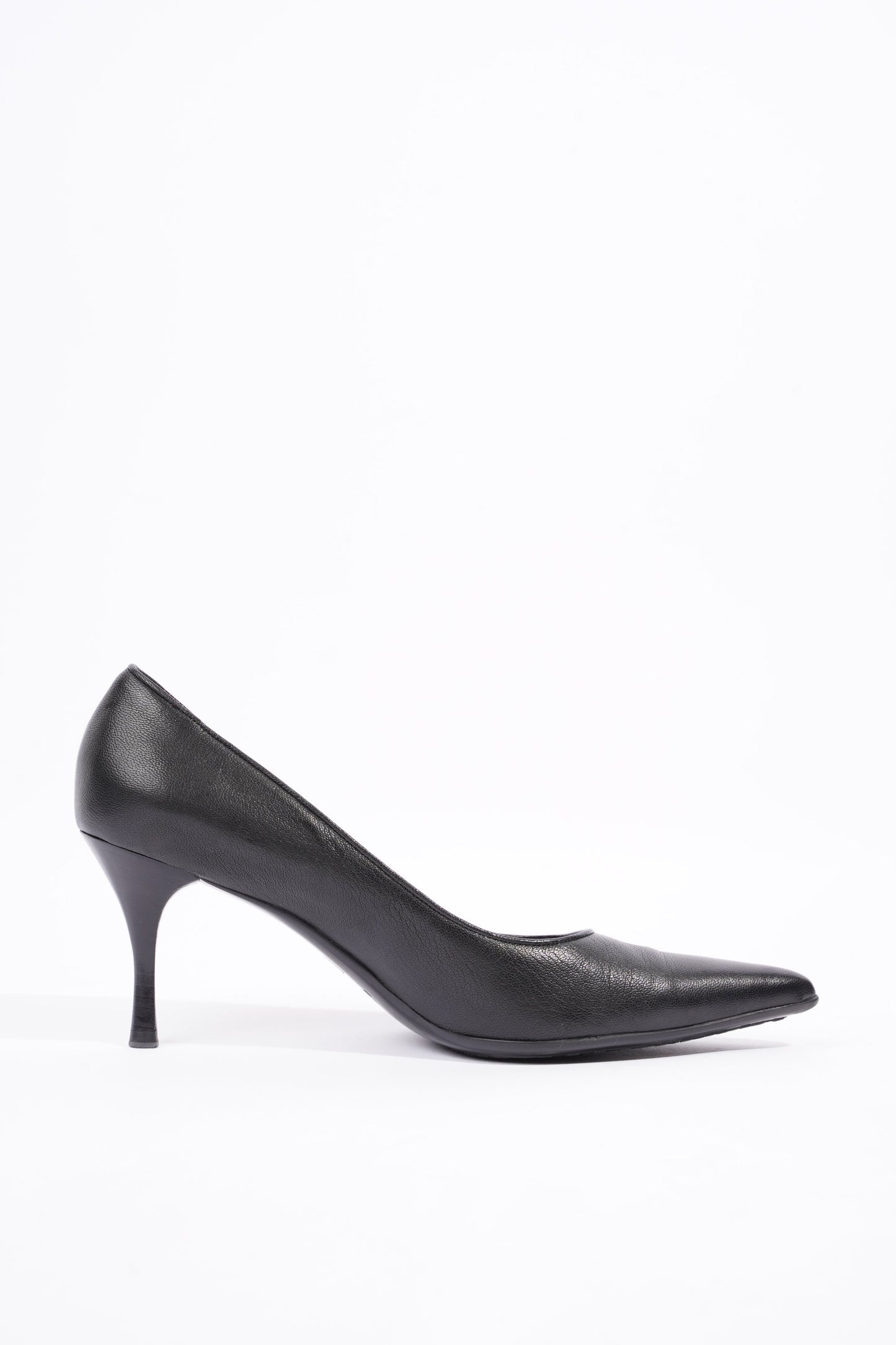 Gucci Womens Leather Pumps Black EU 40.5 / UK 7.5