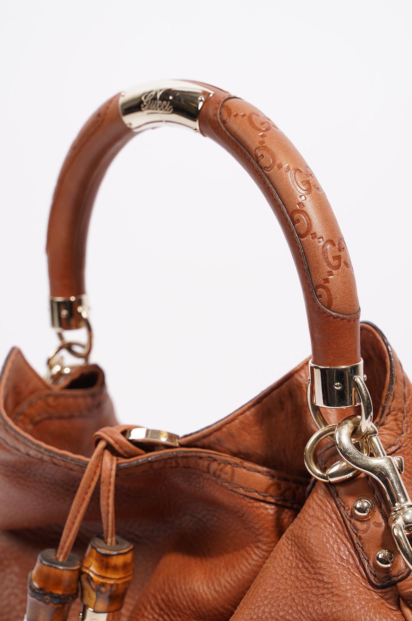 Gucci Womens Indy Hobo Oak