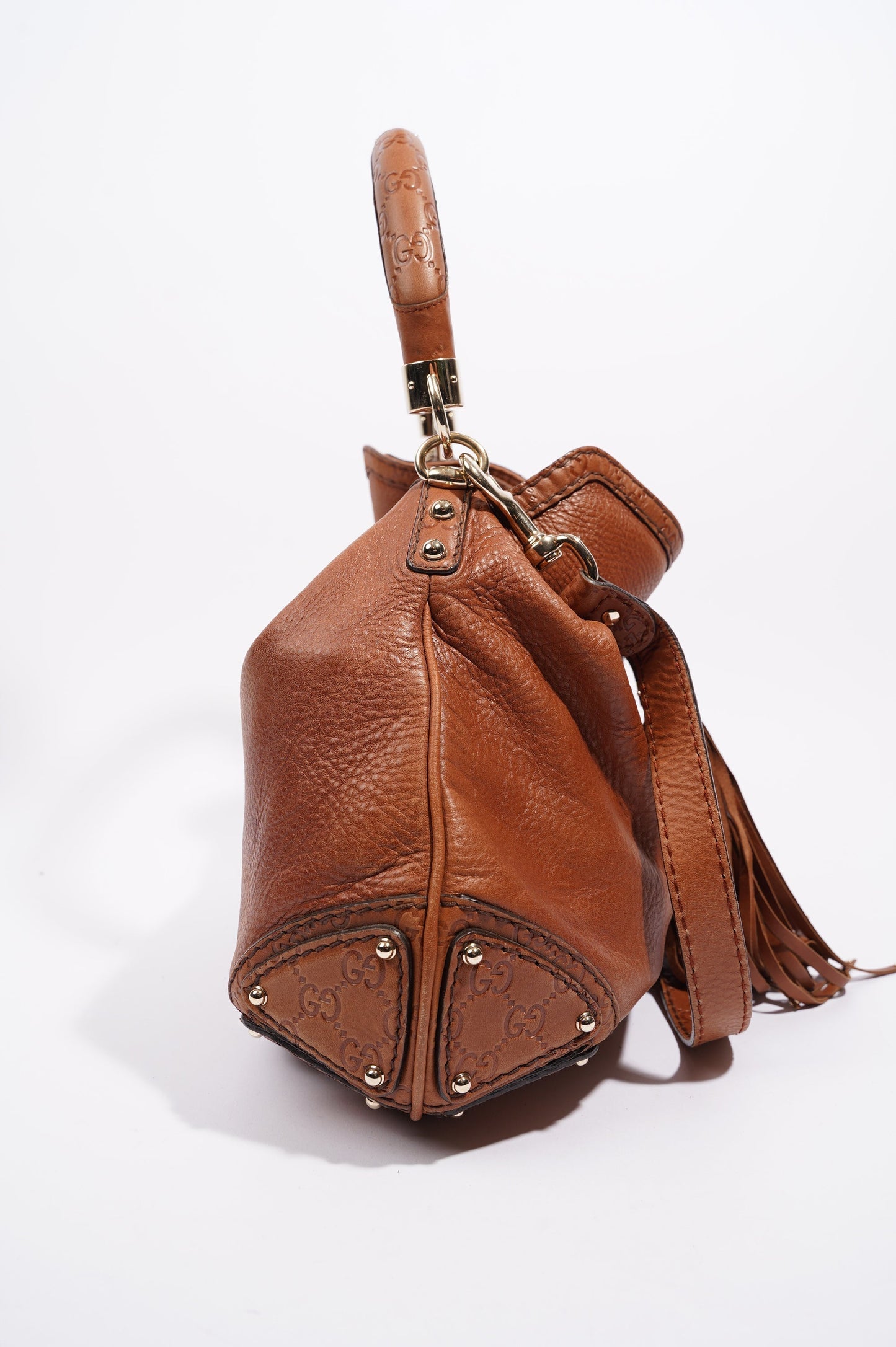 Gucci Womens Indy Hobo Oak