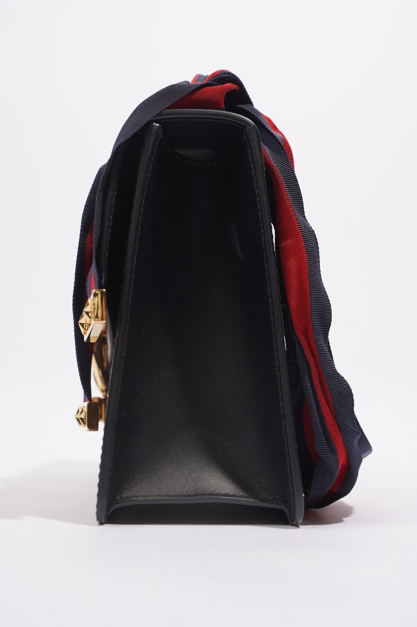 Gucci Womens Sylvie Black / Green / Red Medium