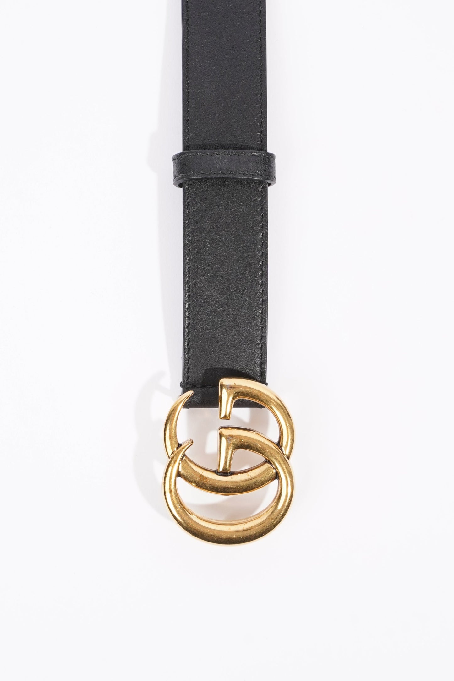 Gucci Womens GG Marmont Belt Black 85cm - 34"