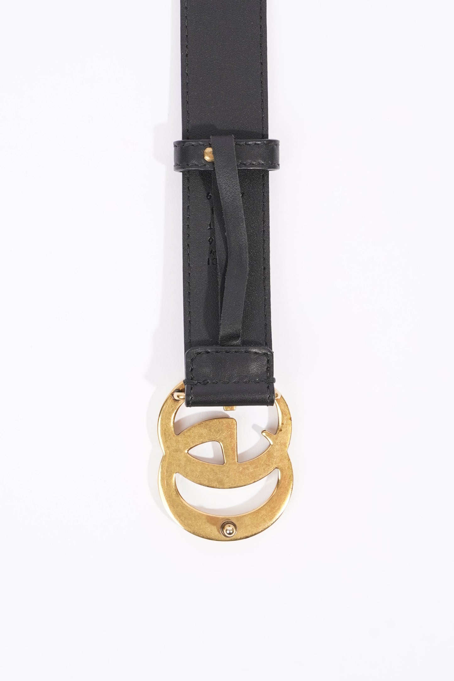 Gucci Womens GG Marmont Belt Black 85cm - 34"