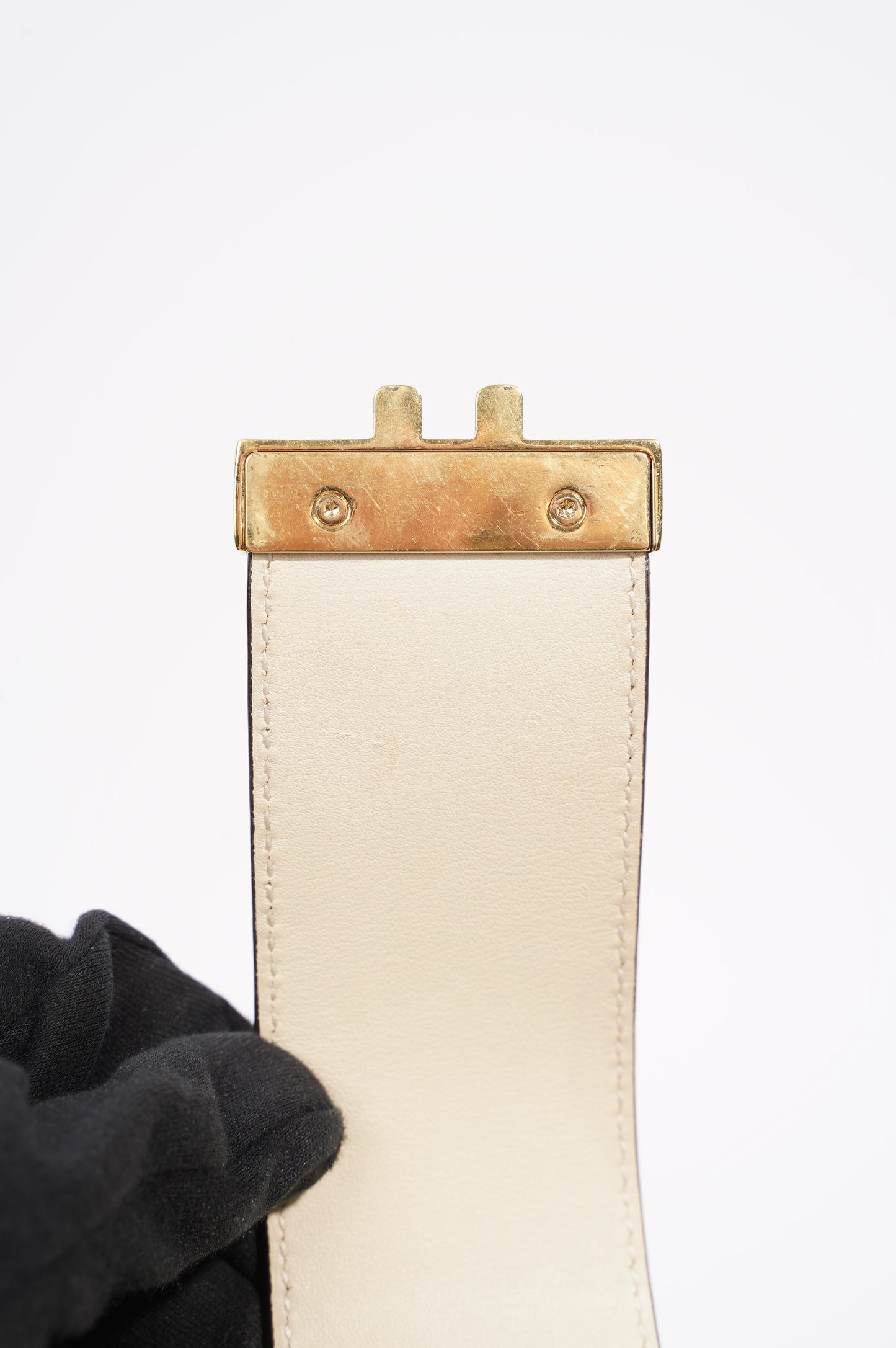 Gucci Womens Padlock Bag Supreme / White Medium