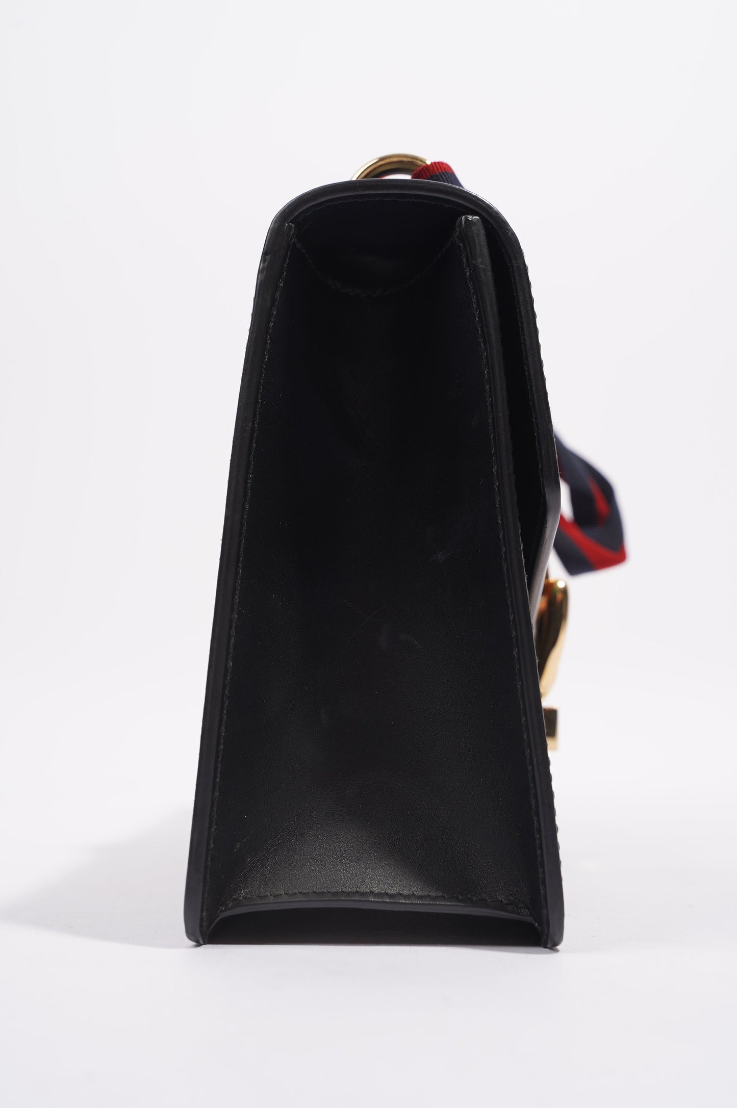 Gucci Womens Sylvie Black / Green / Red Medium