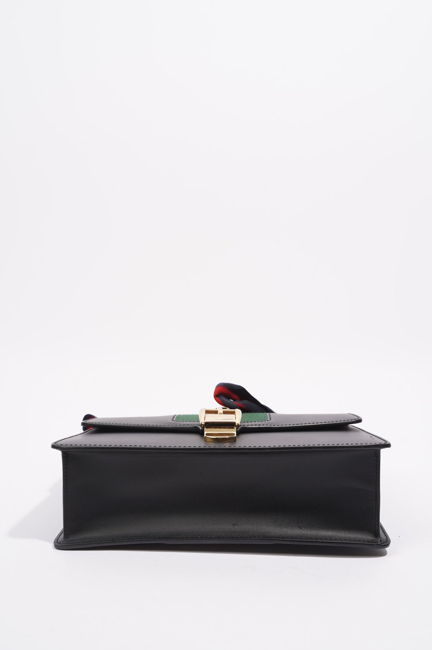 Gucci Womens Sylvie Black / Green / Red Medium