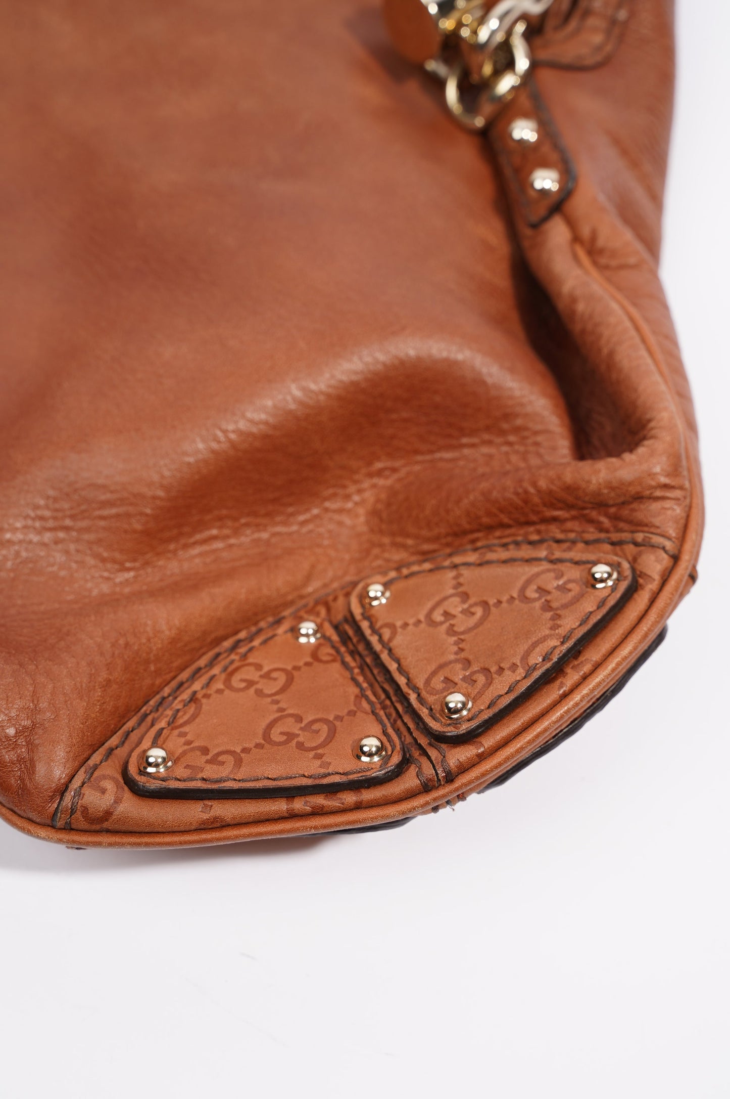 Gucci Womens Indy Hobo Oak