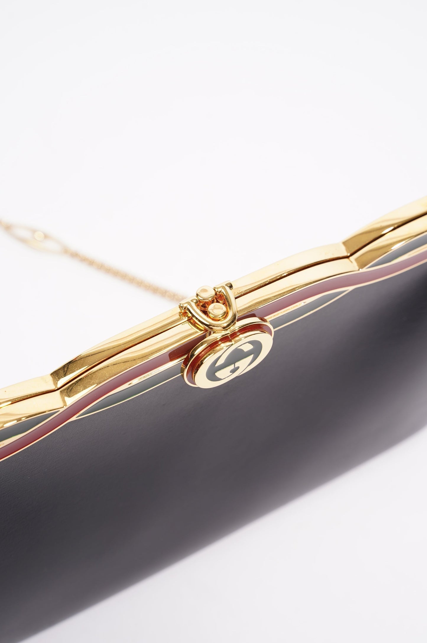Gucci Womens Broadway Evening Bag Black