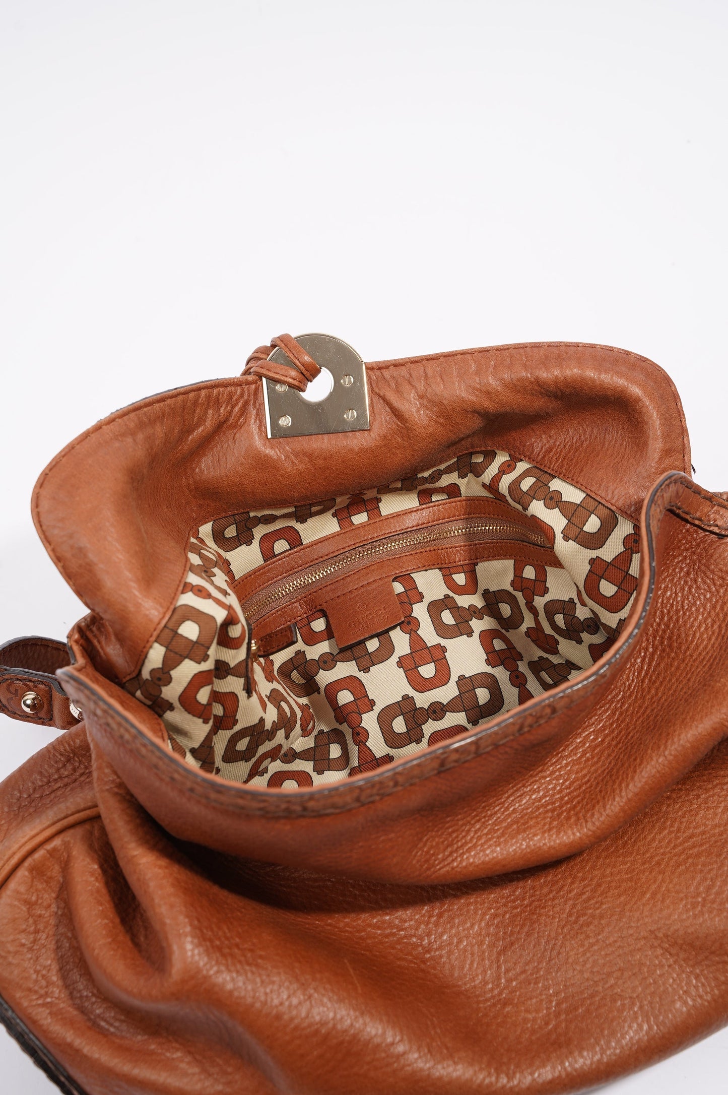 Gucci Womens Indy Hobo Oak