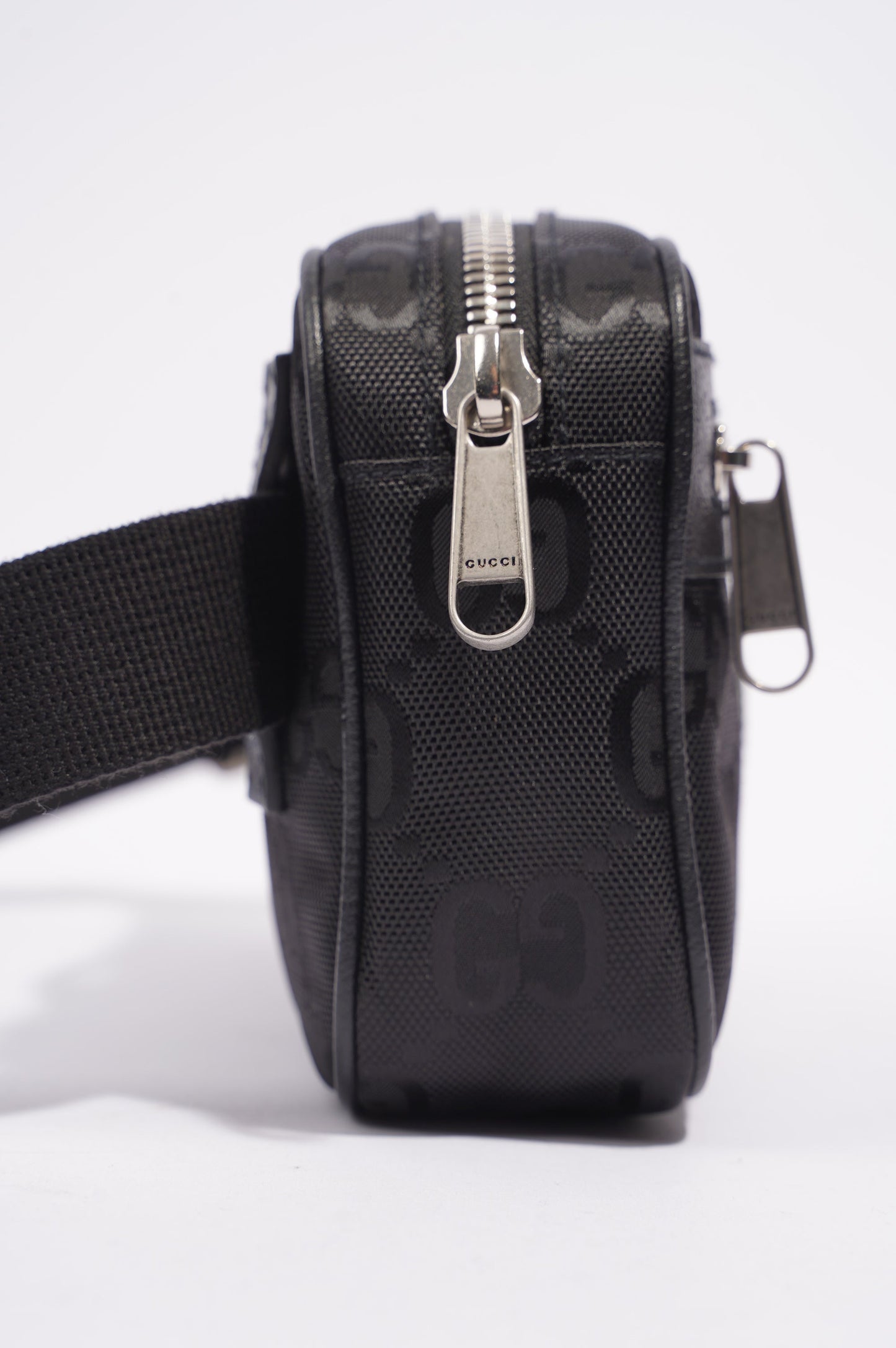 Gucci Mens Off The Grid Belt Bag Black