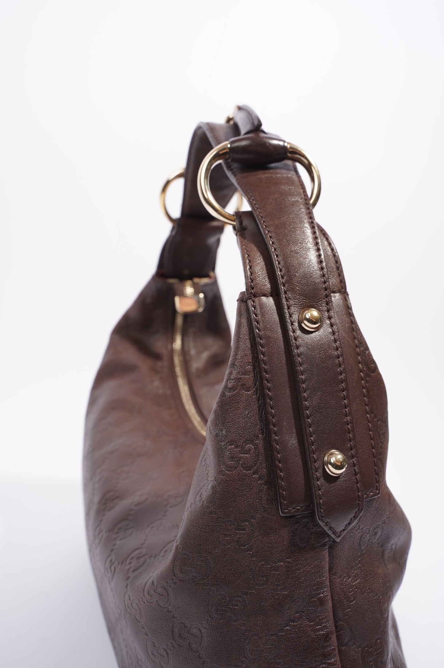 Gucci Womens One Shoulder Bag Maroon