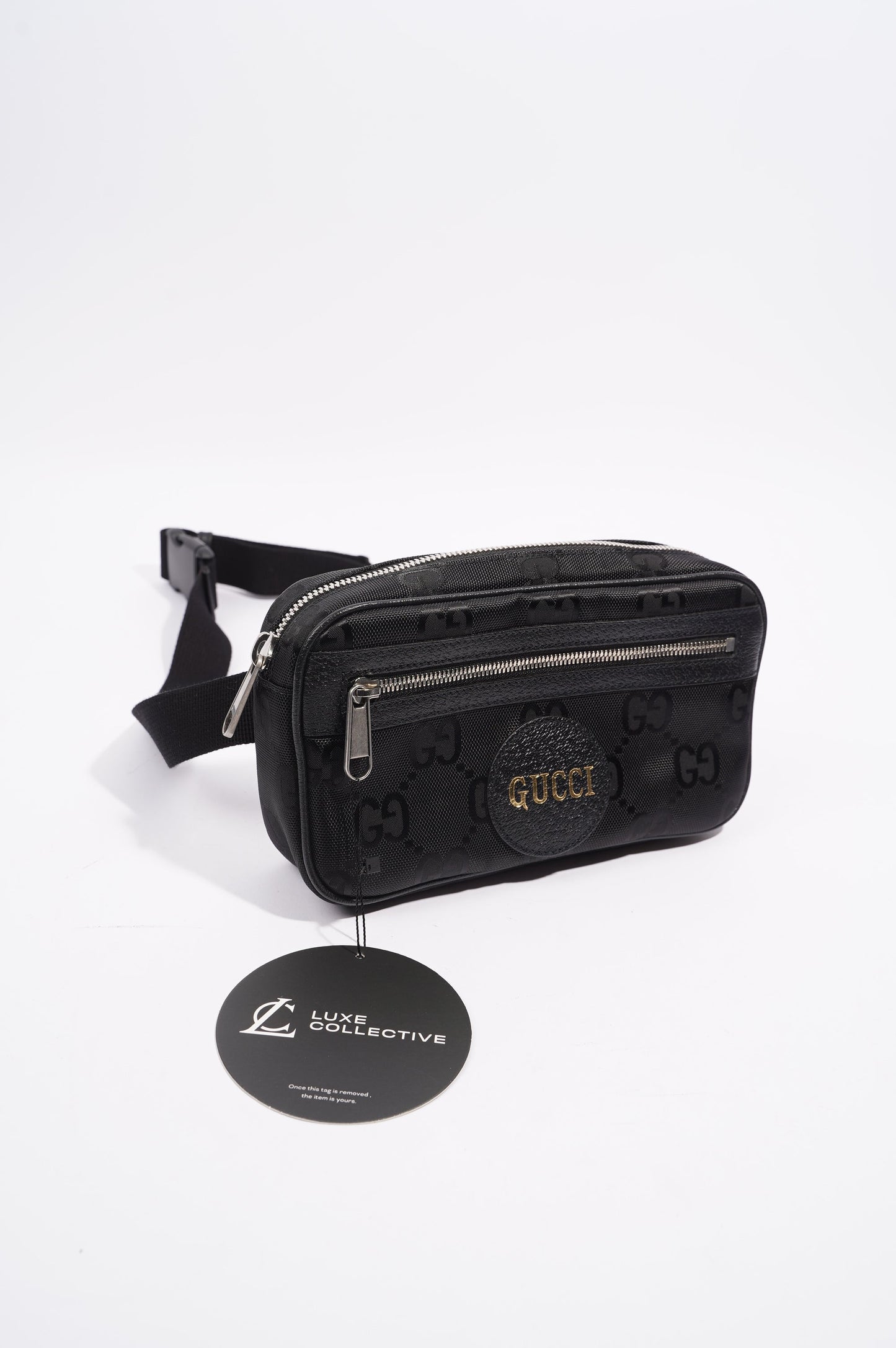 Gucci Mens Off The Grid Belt Bag Black