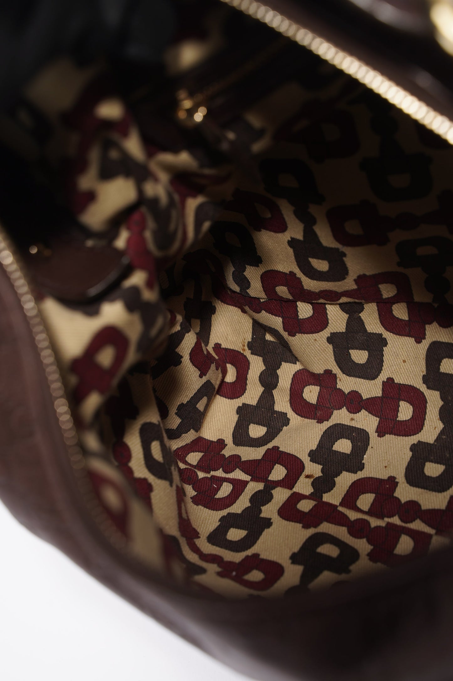 Gucci Womens One Shoulder Bag Maroon