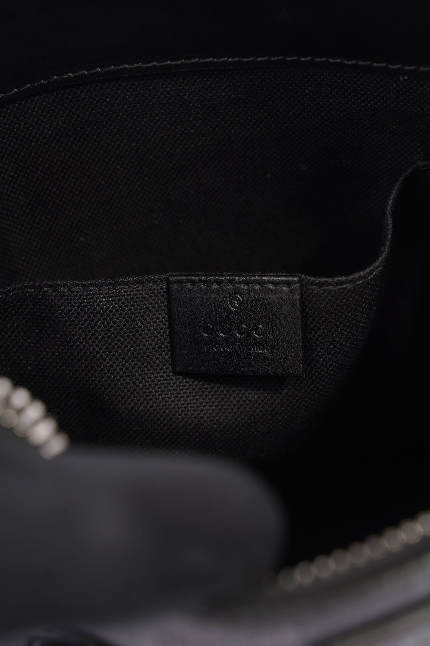 Gucci Mens Messenger Bag Black Small
