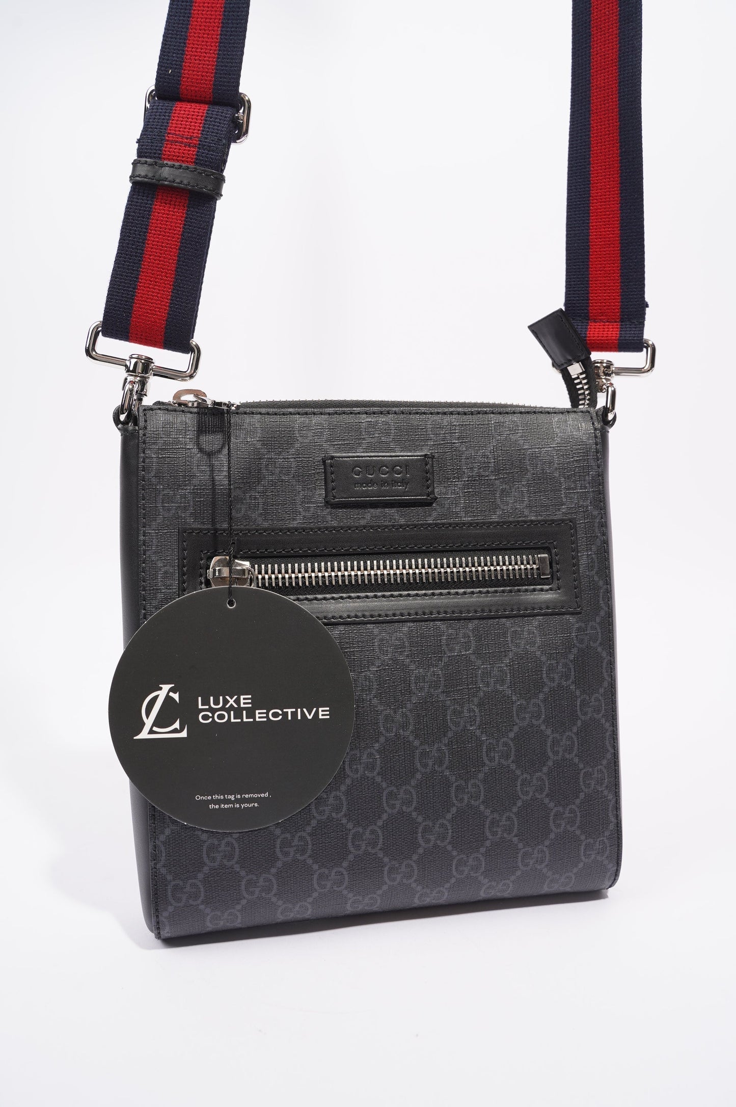 Gucci Mens Messenger Bag Black Small