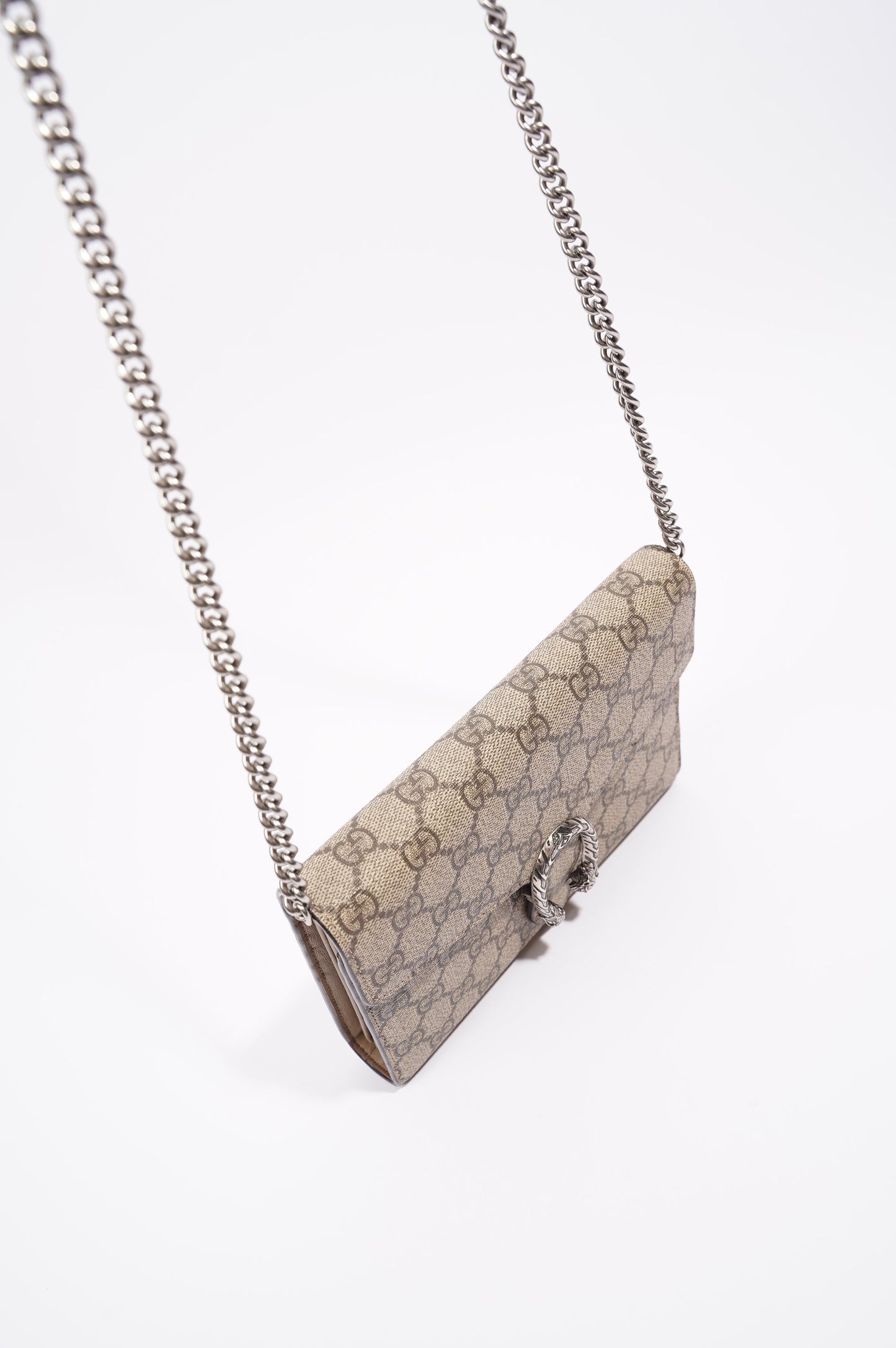 Gucci Womens Dionysus WOC Supreme Canvas