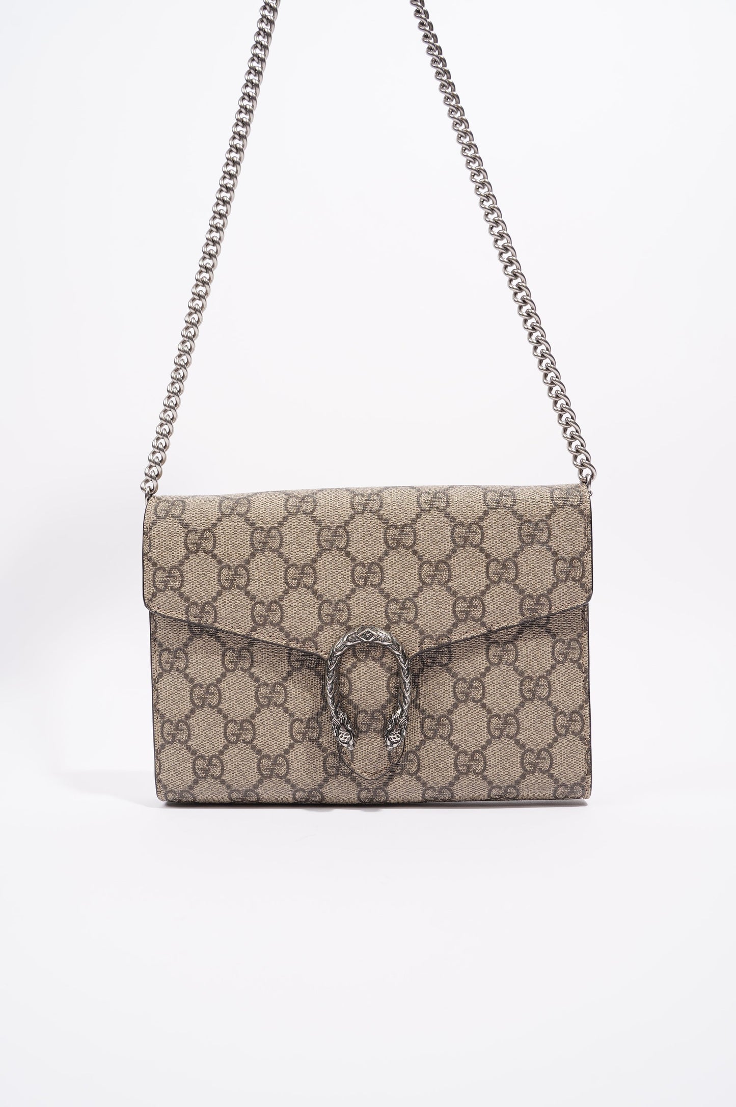 Gucci Womens Dionysus WOC Supreme Canvas