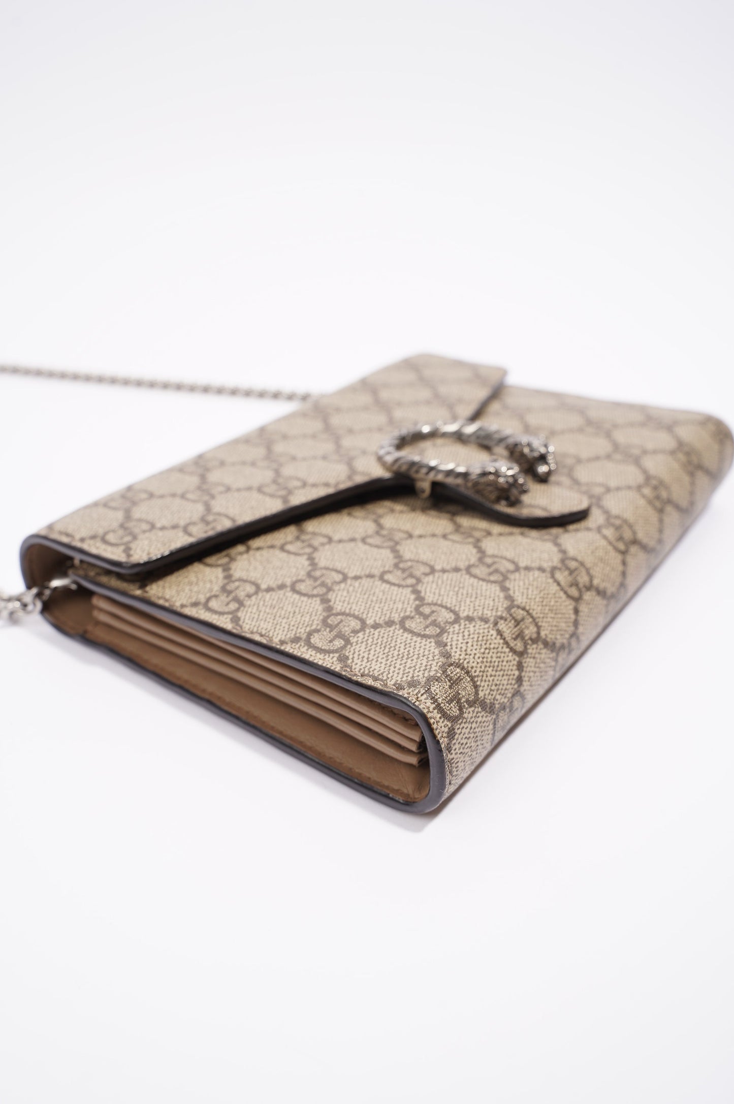 Gucci Womens Dionysus WOC Supreme Canvas