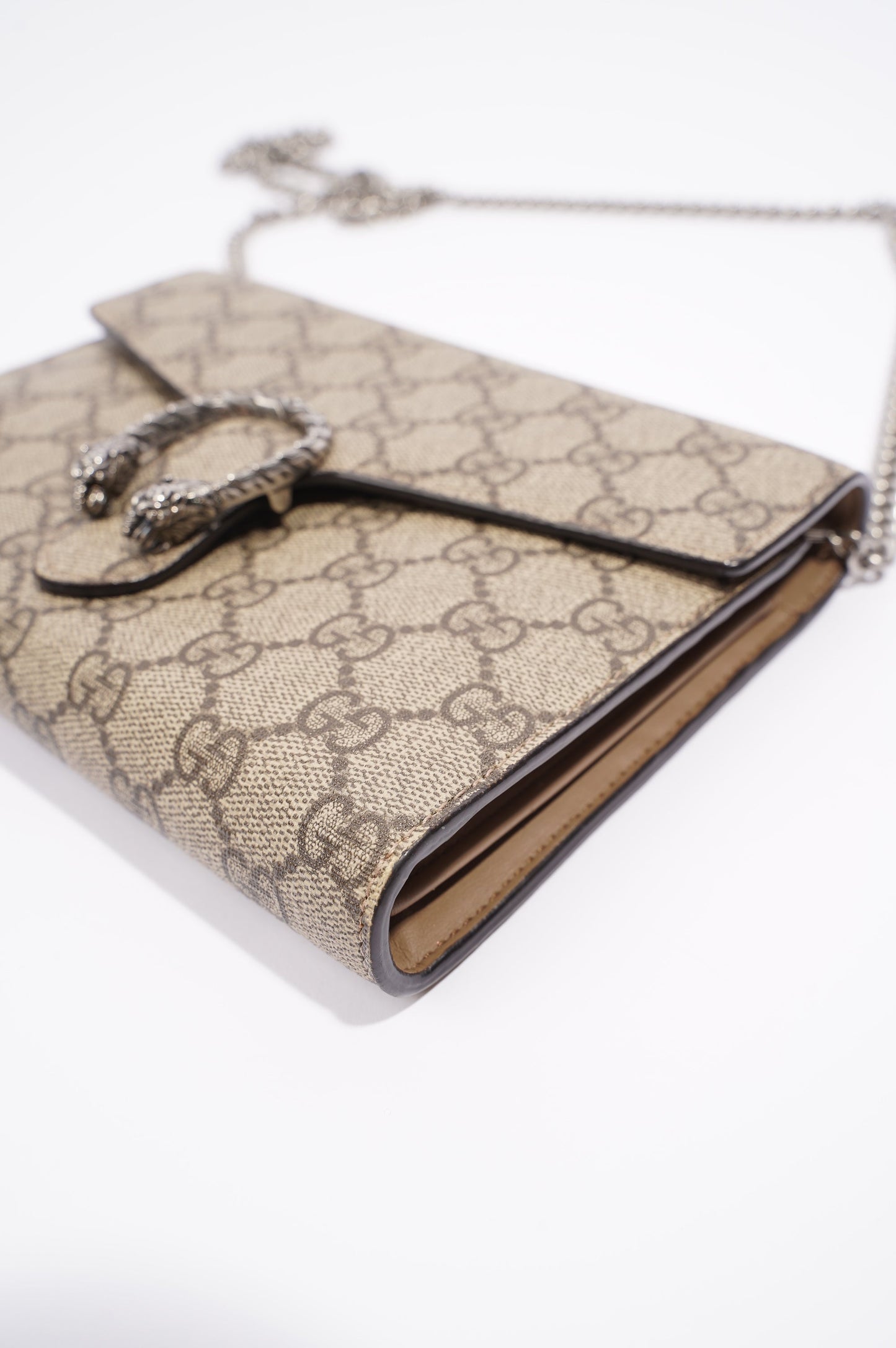 Gucci Womens Dionysus WOC Supreme Canvas